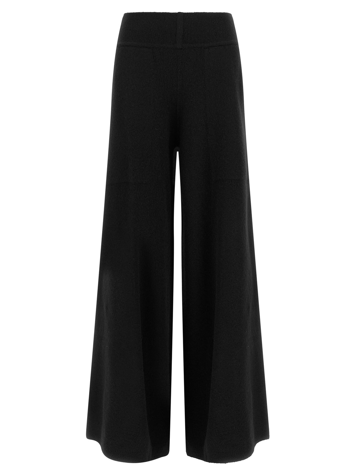 Black Cashmere Casual Pants