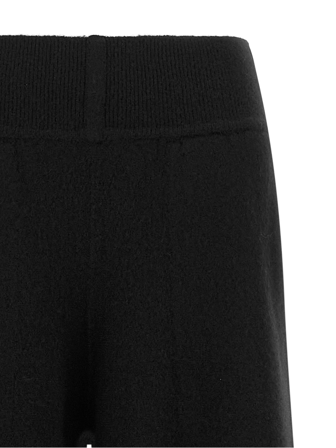 Black Cashmere Casual Pants