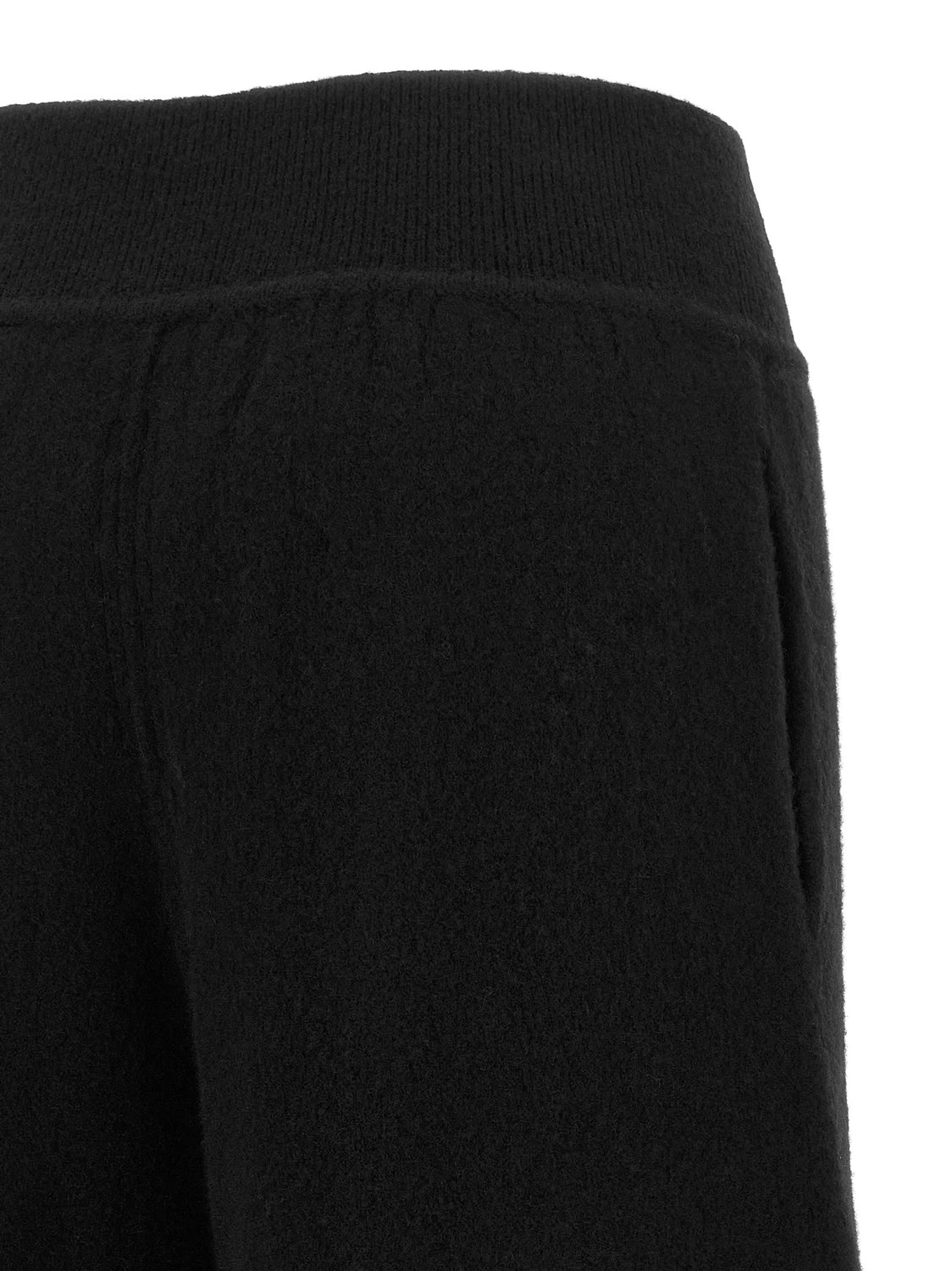 Black Cashmere Casual Pants