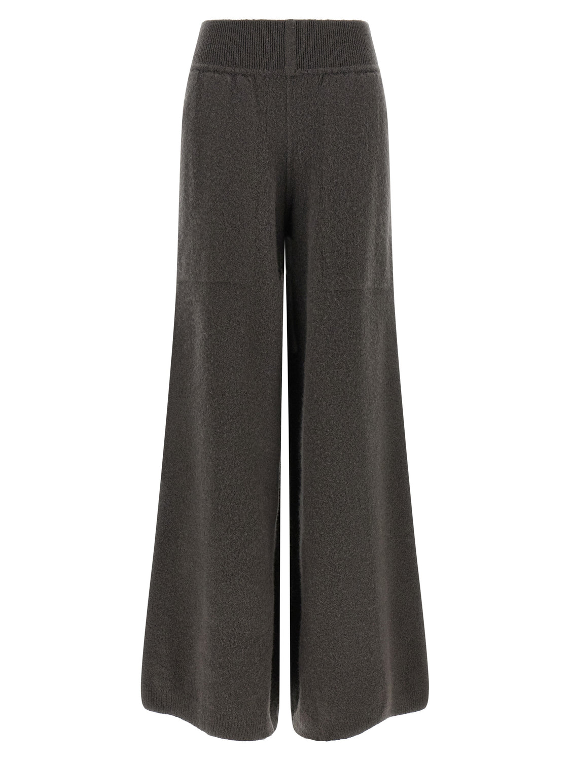 Gray Cashmere Casual Pants