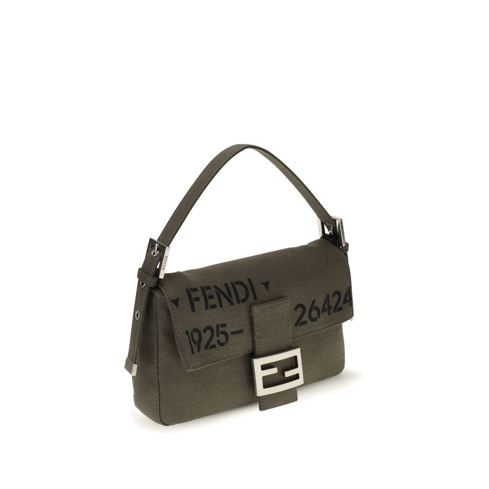 Bicolor Polyester Shoulder Bag