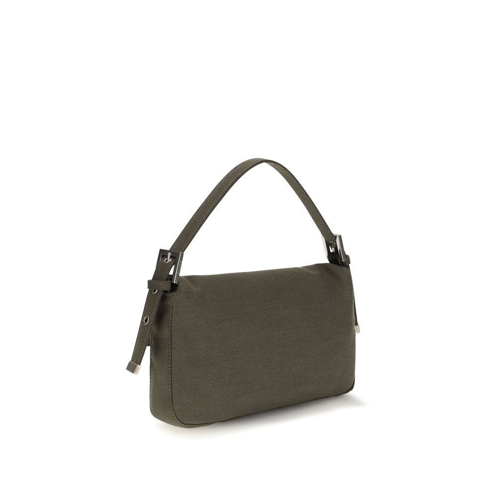 Bicolor Polyester Shoulder Bag