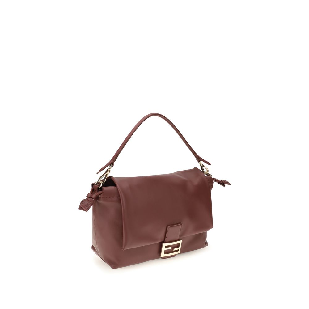Bordeaux Calf Leather Bos Taurus Shoulder Bag