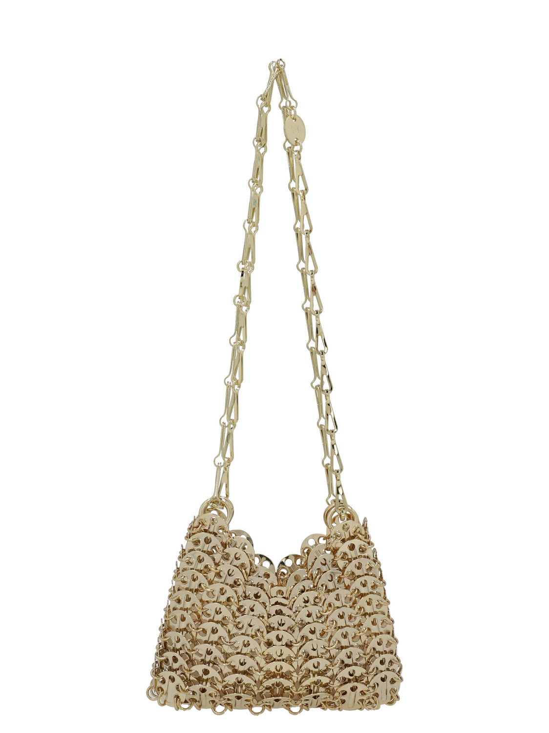 Gold Brass Shoulder Bag