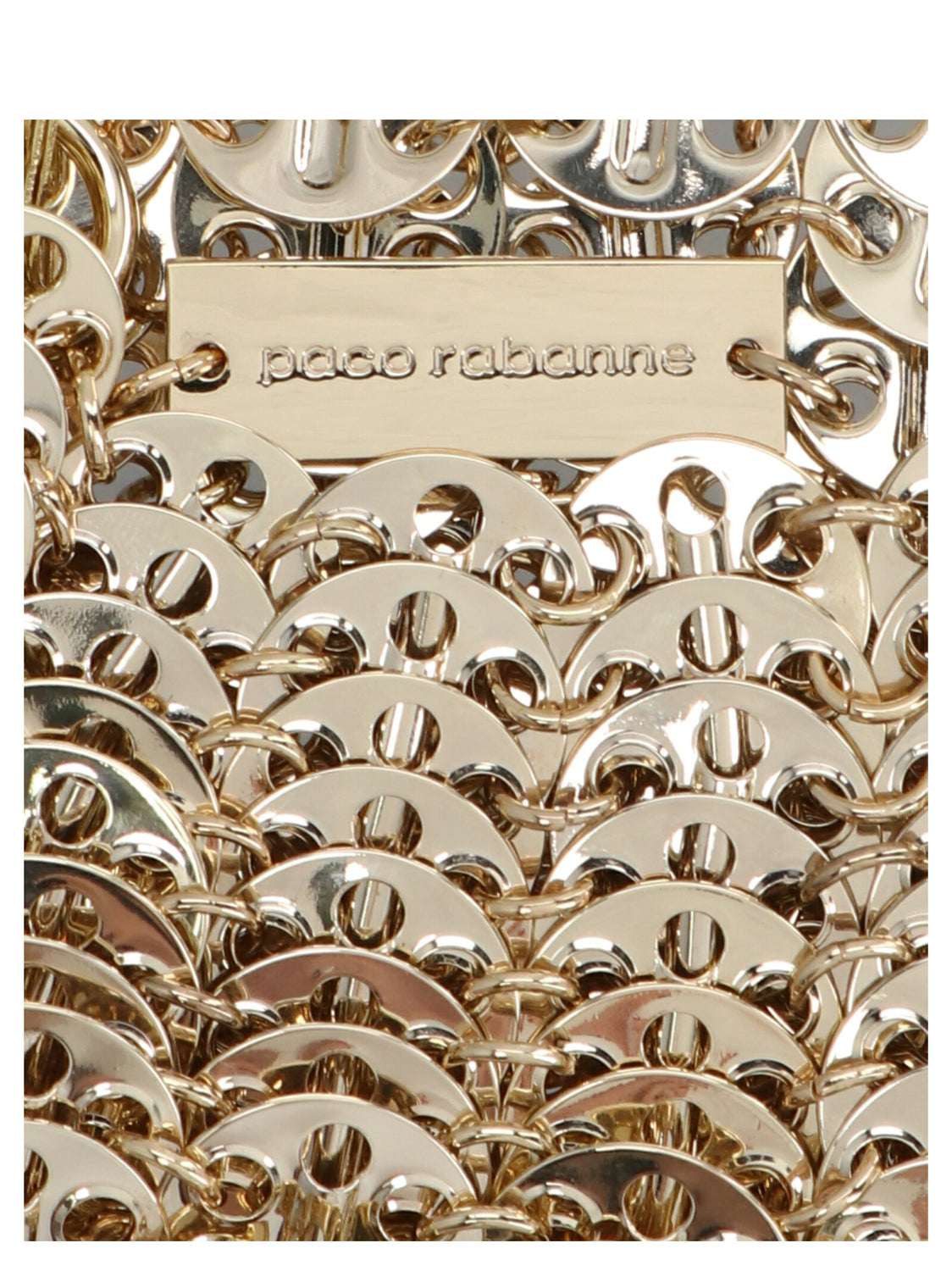 Gold Brass Shoulder Bag