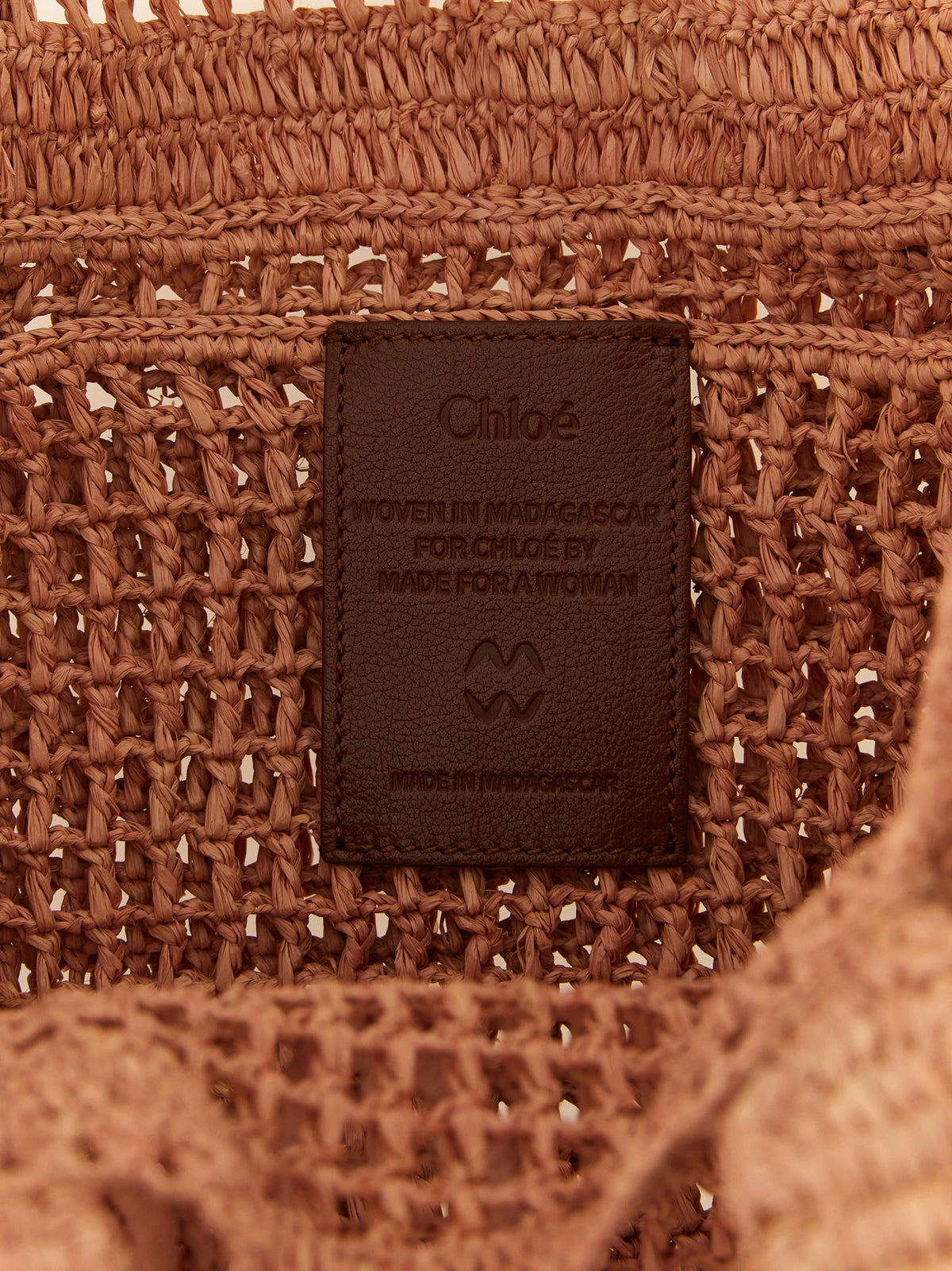 Multicolor Raffia Tote Bag