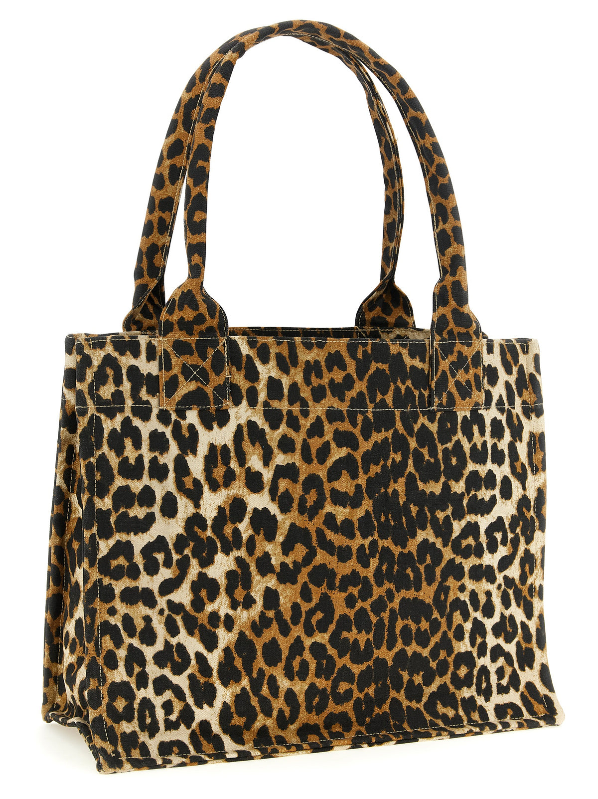 Brown Recycled Cotton Tote Bag