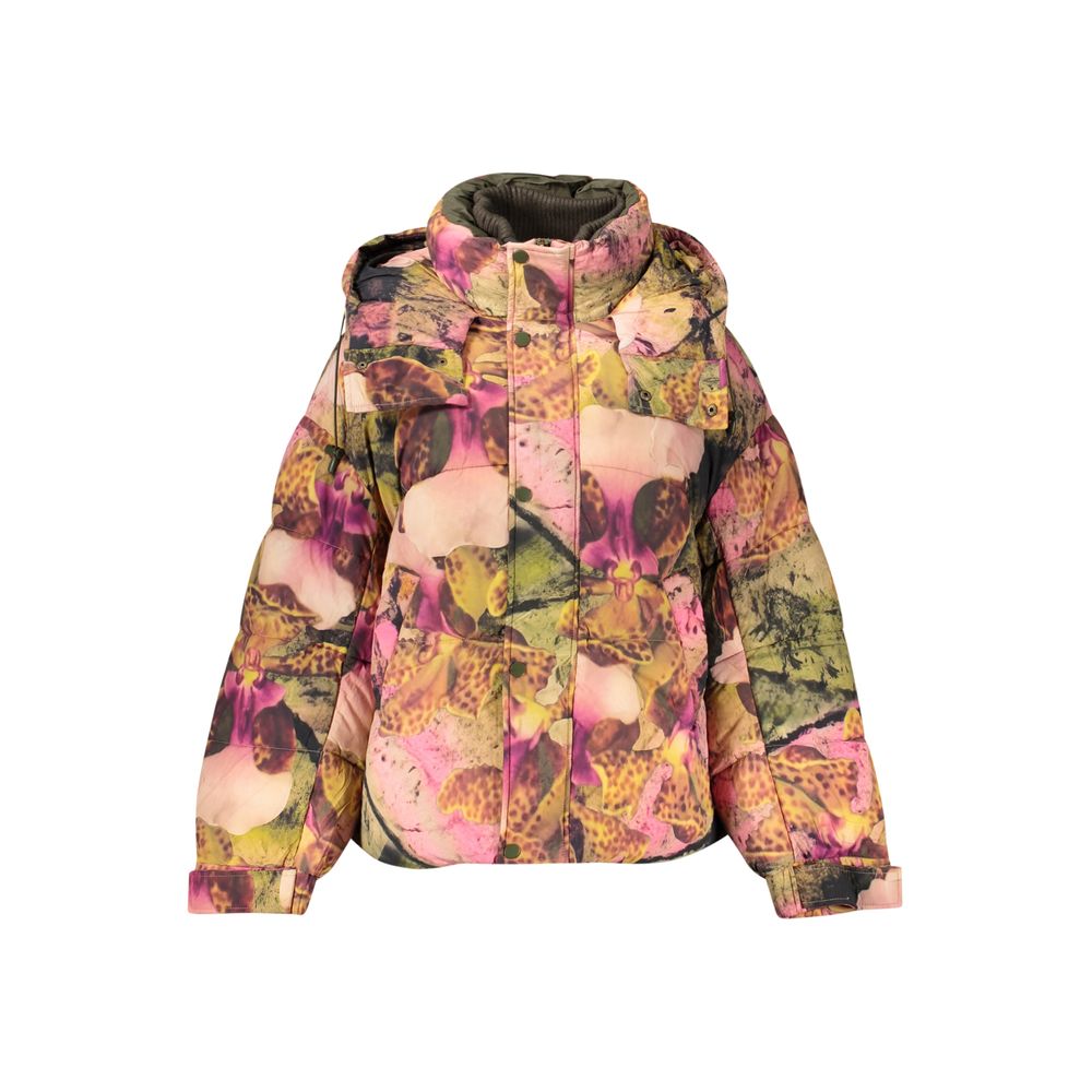 Pink Polyamide Womens Jacket