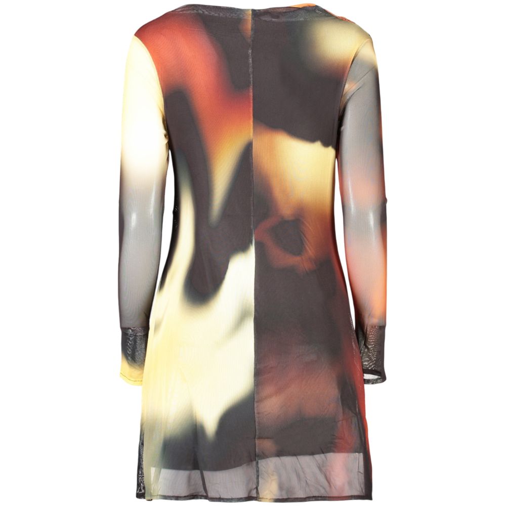 Black Polyester Women's Dress