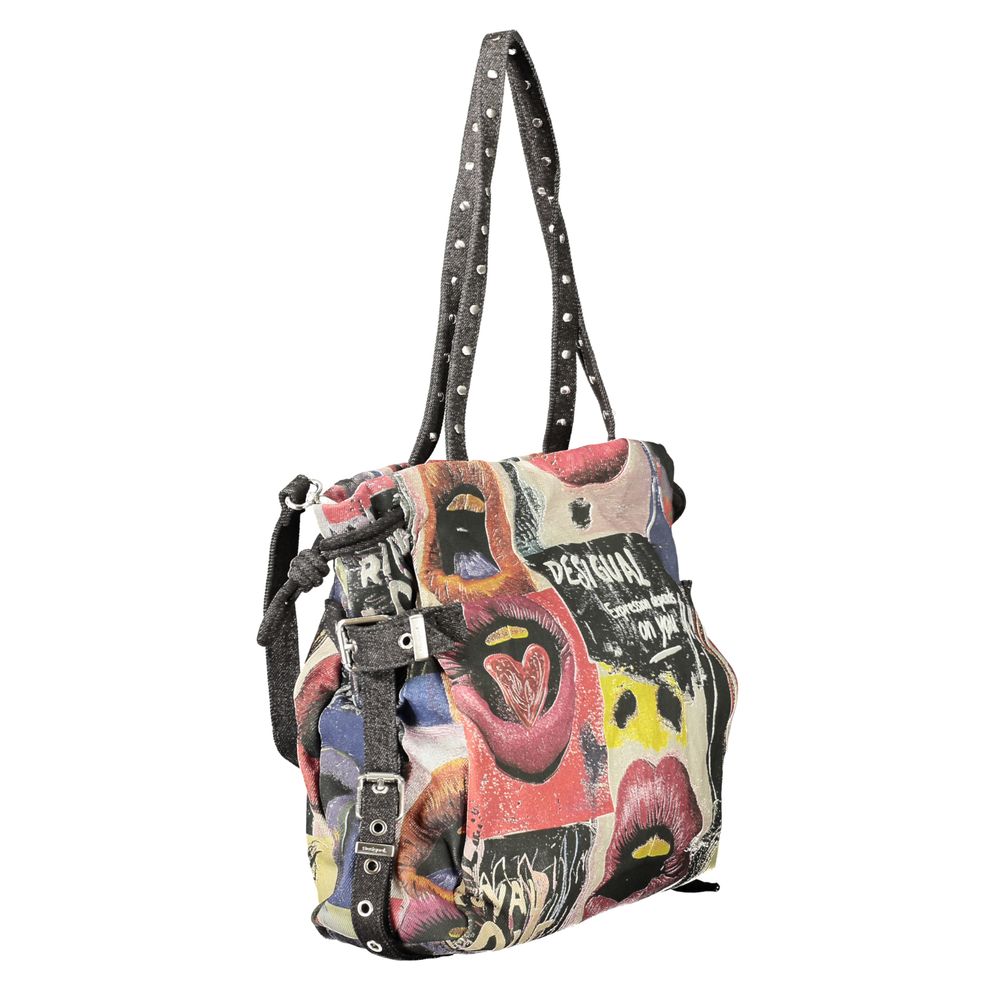 Black Cotton Women's Bag