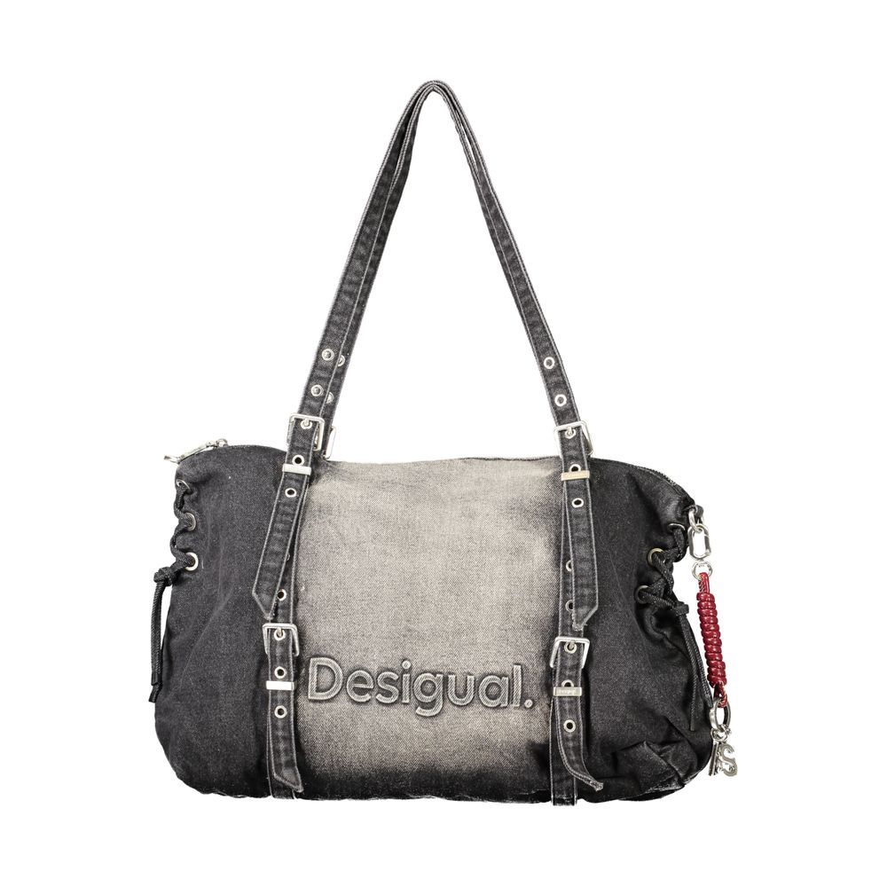 Black Cotton Women's Bag