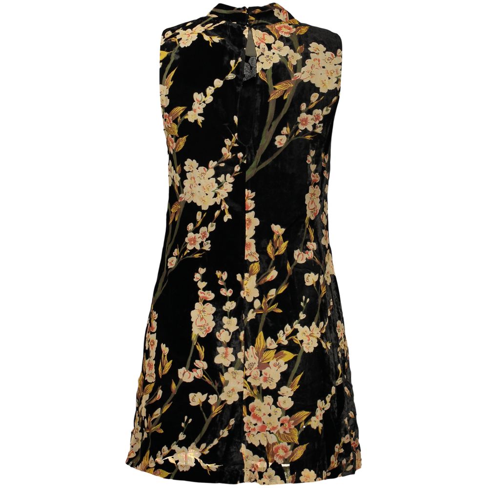Black Viscose Women Dress