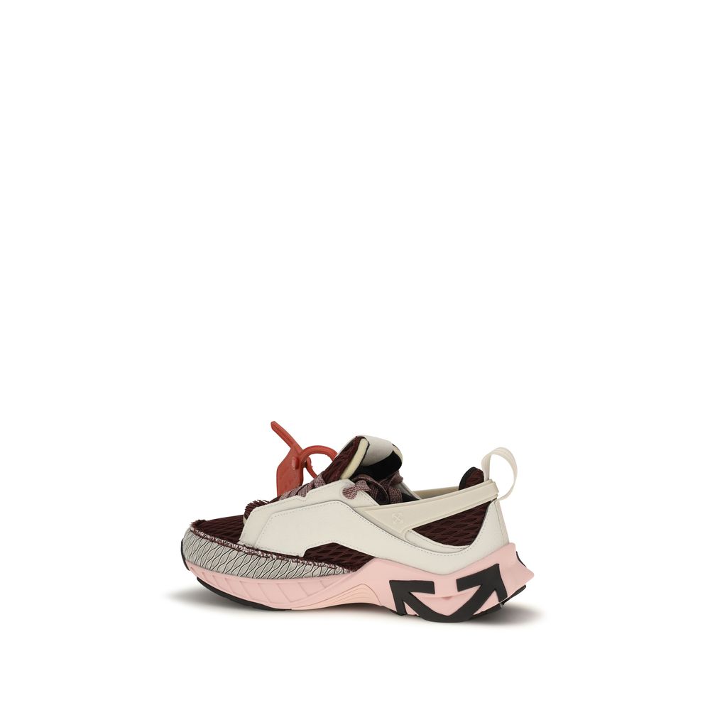 Multicolor Polyester Athletic Sneakers