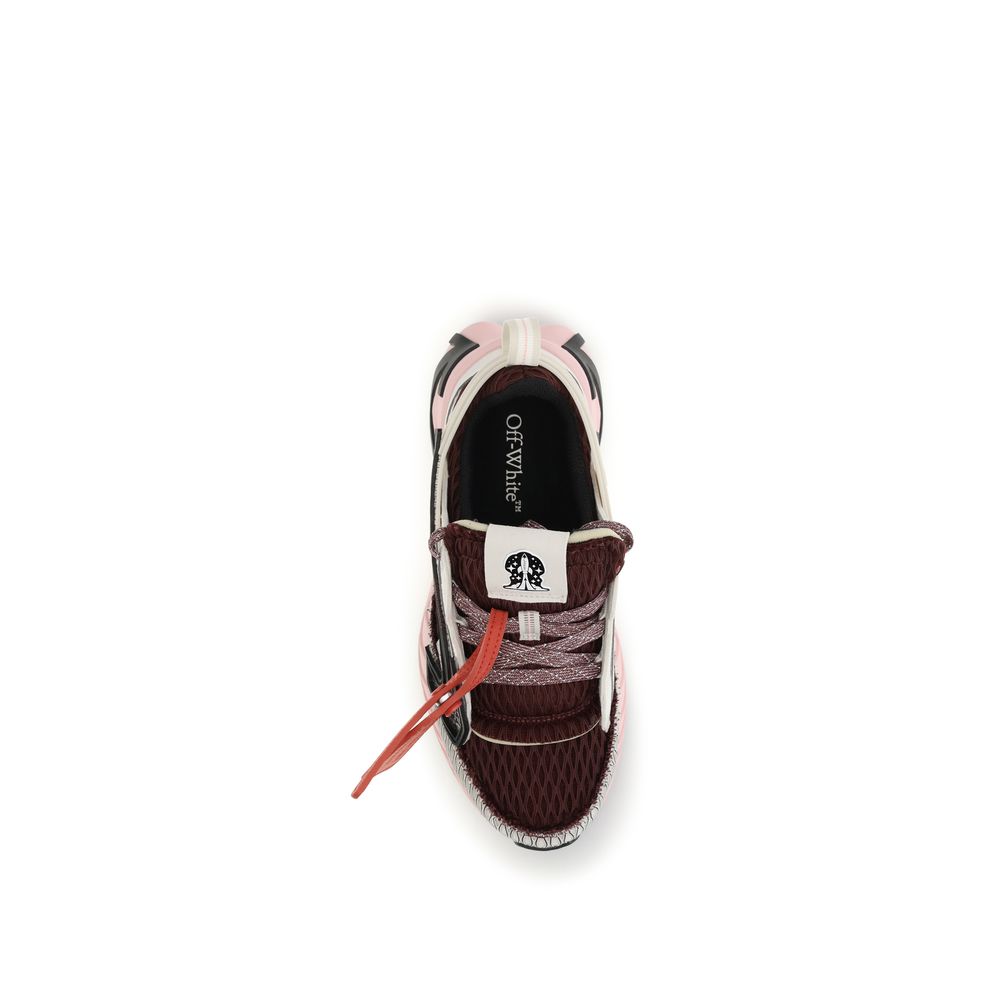 Multicolor Polyester Athletic Sneakers