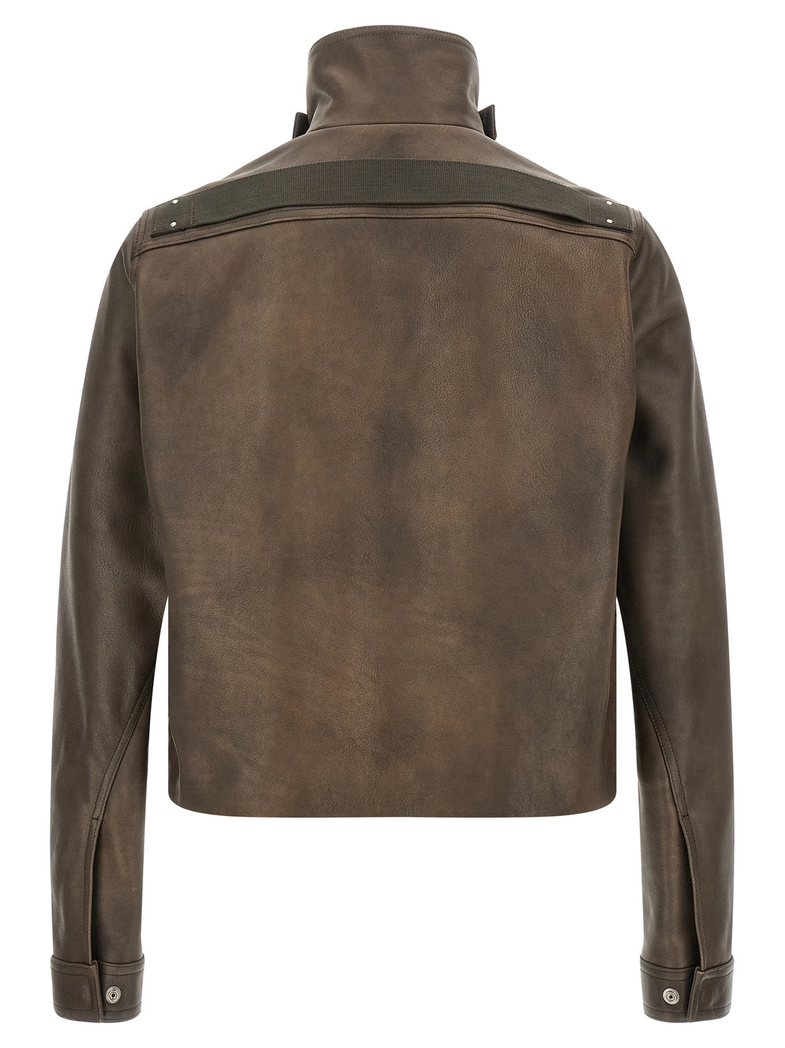 Brown Calfskin Leather Jacket