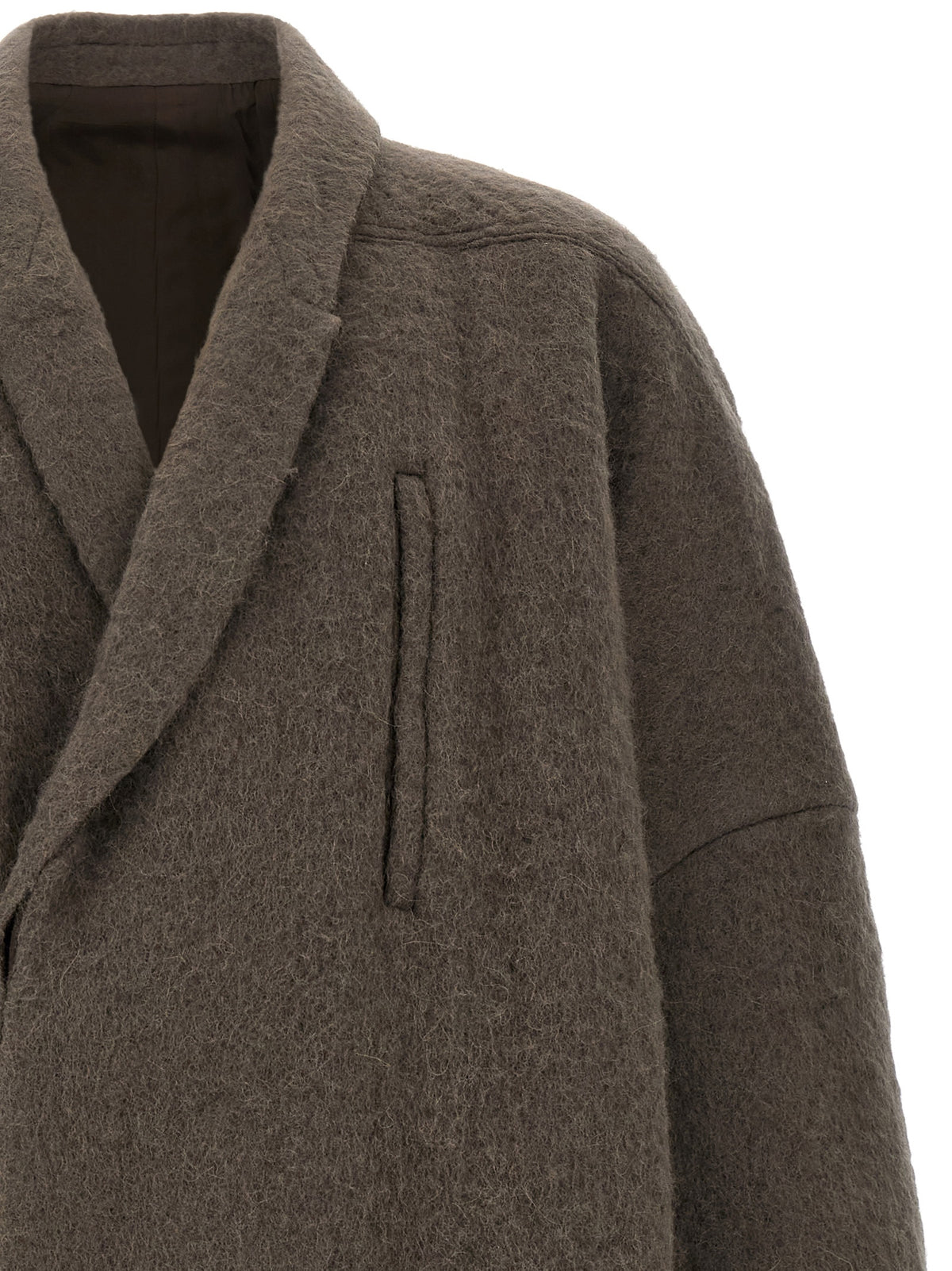 Gray Marabou Coat