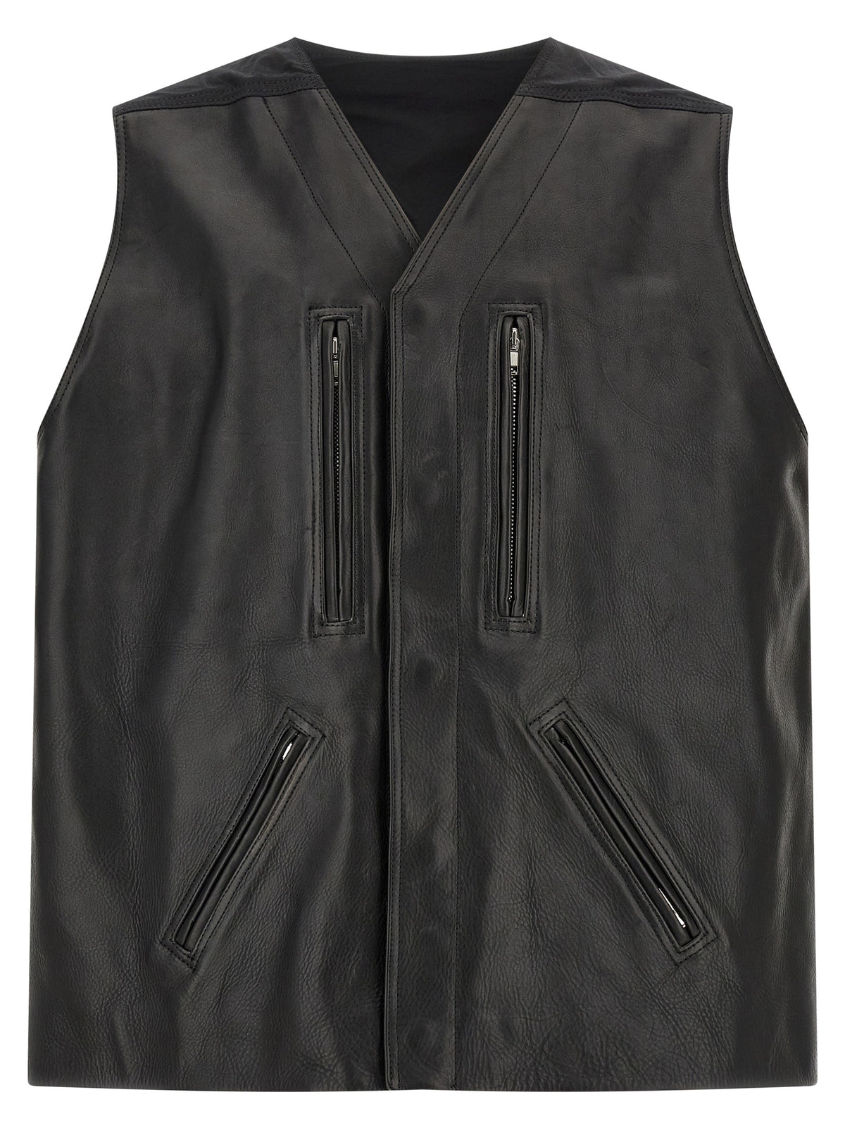 Black Calfskin Leather Jacket