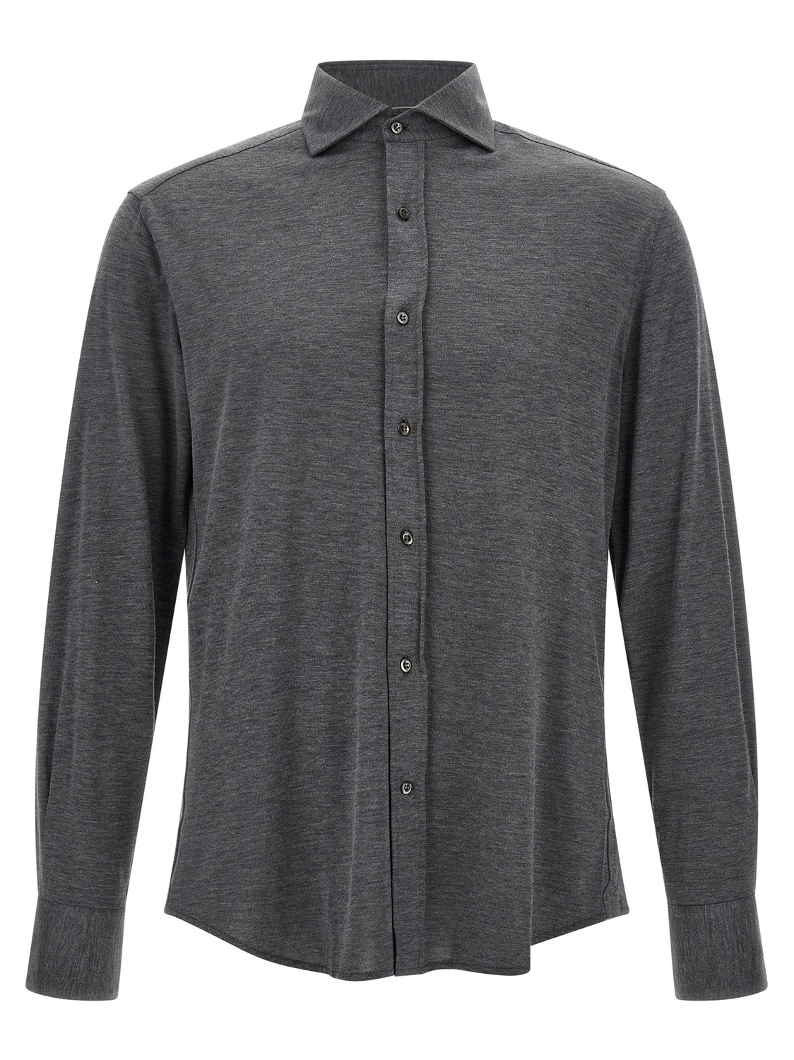 Gray Silk Blouse