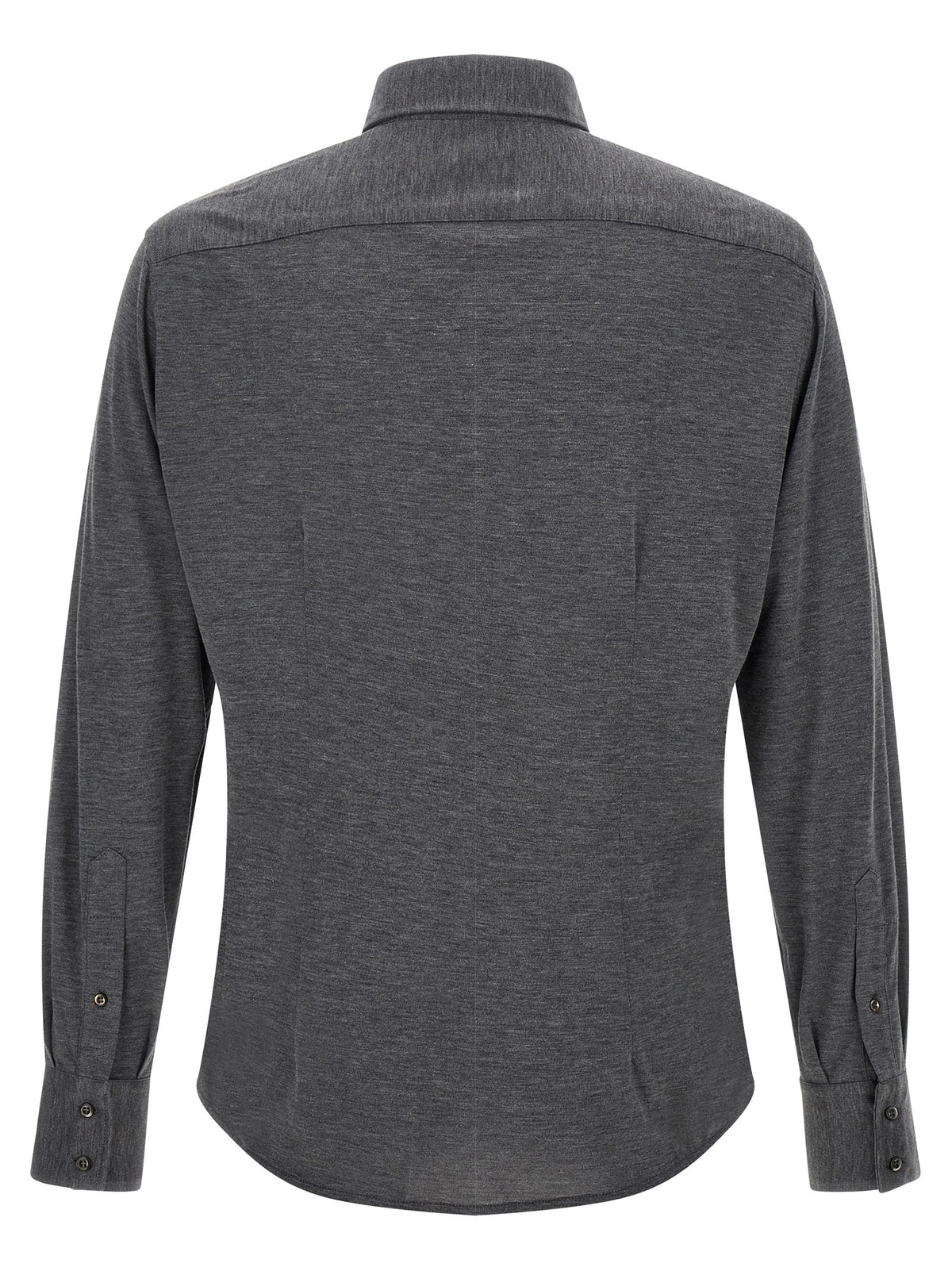 Gray Silk Blouse