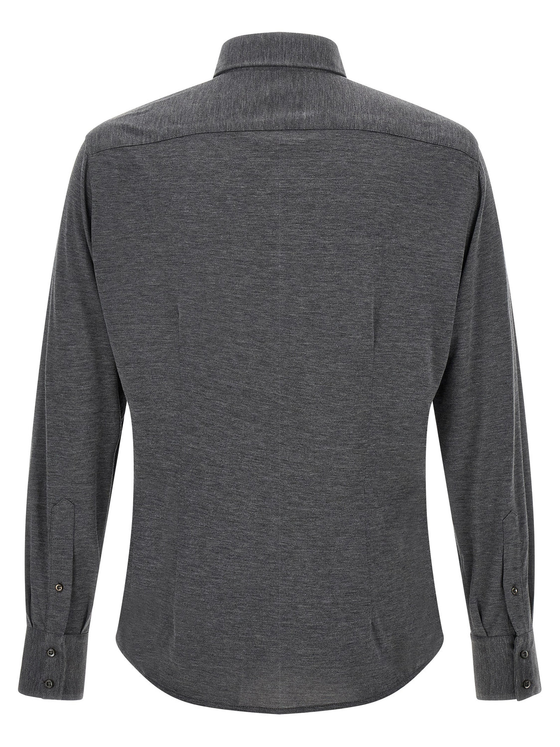 Gray Silk Blouse