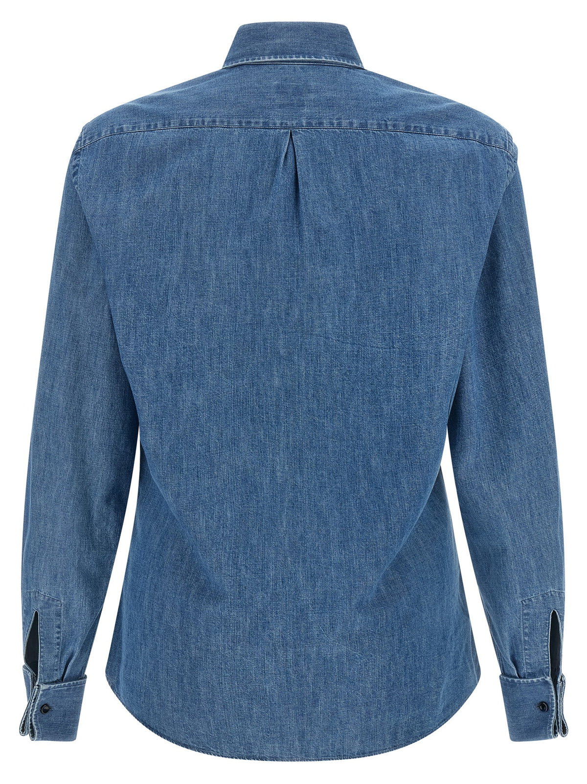 Blue Cotton Blouse