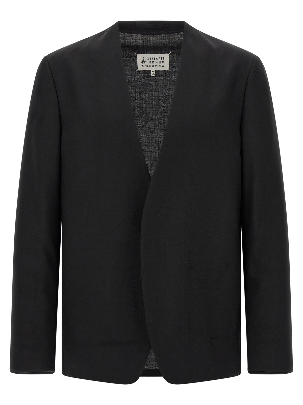 Black Virgin Wool Blazer