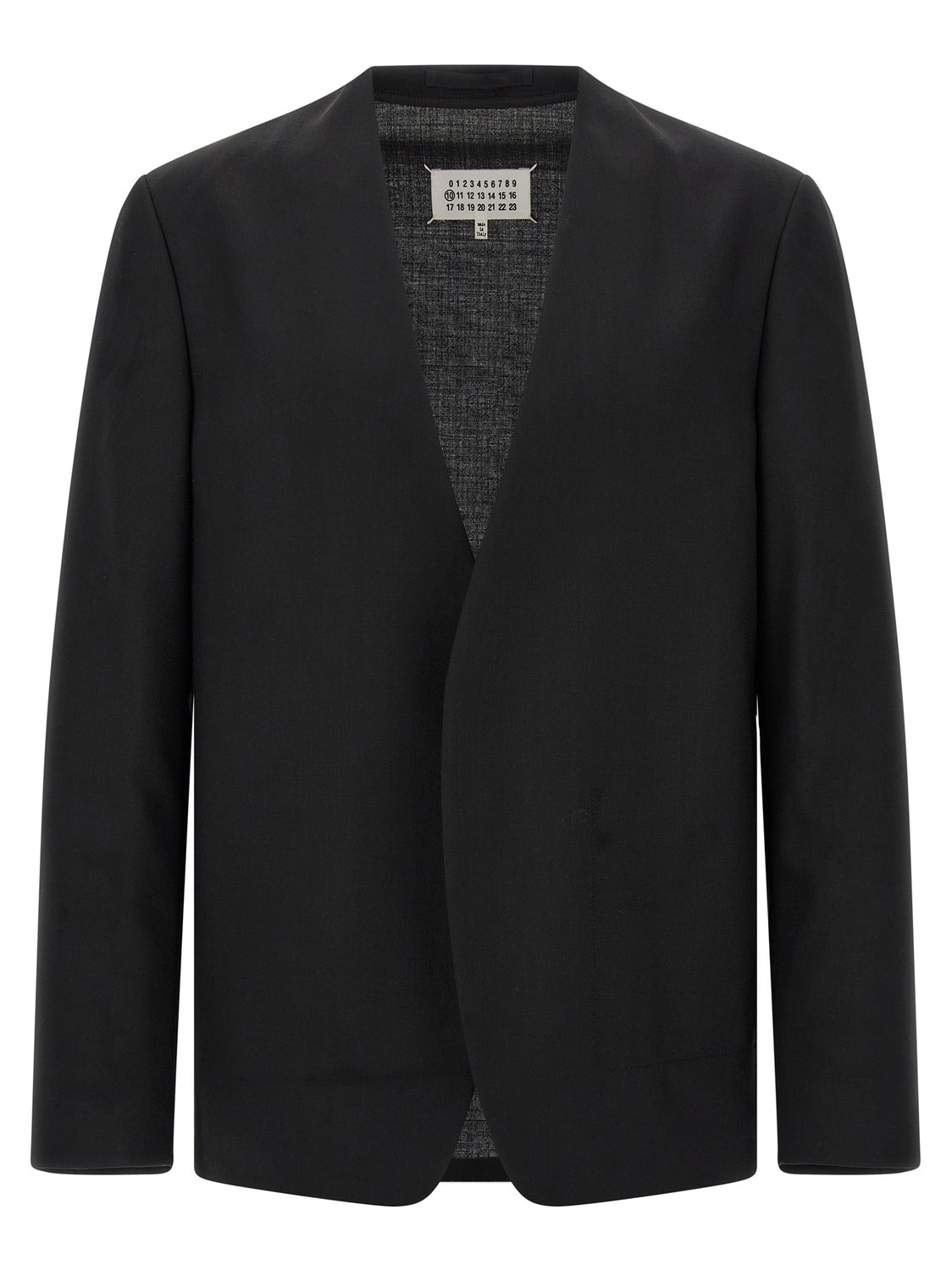 Black Virgin Wool Blazer