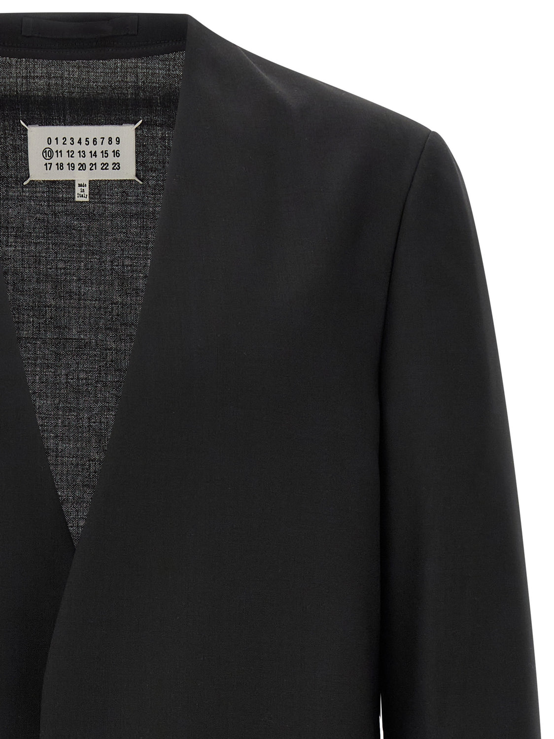 Black Virgin Wool Blazer