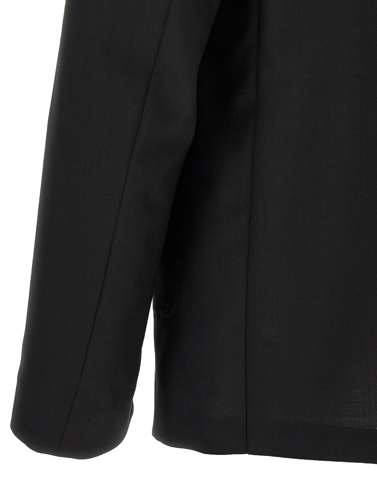 Black Virgin Wool Blazer