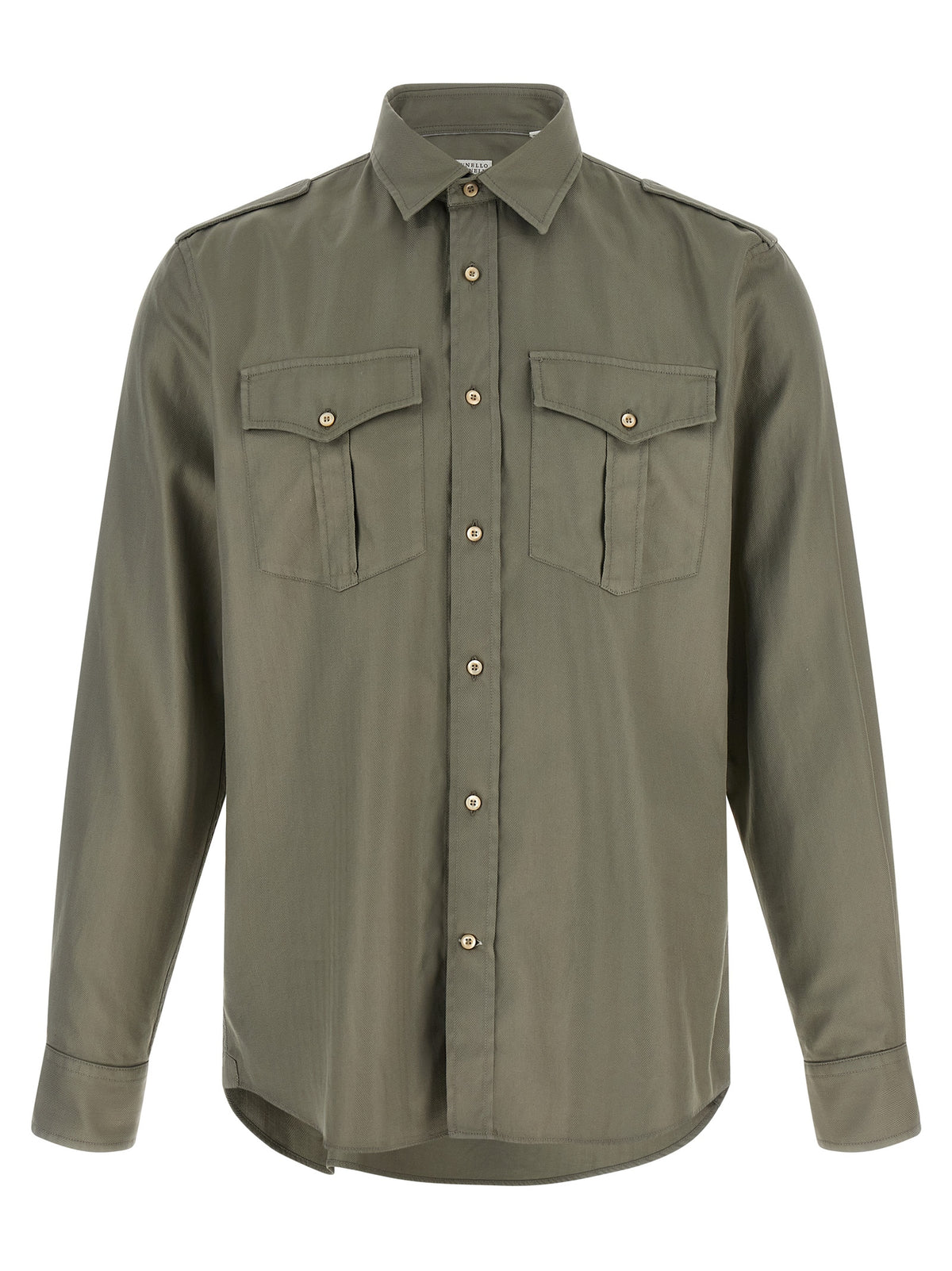 Bicolor Cotton Blouse