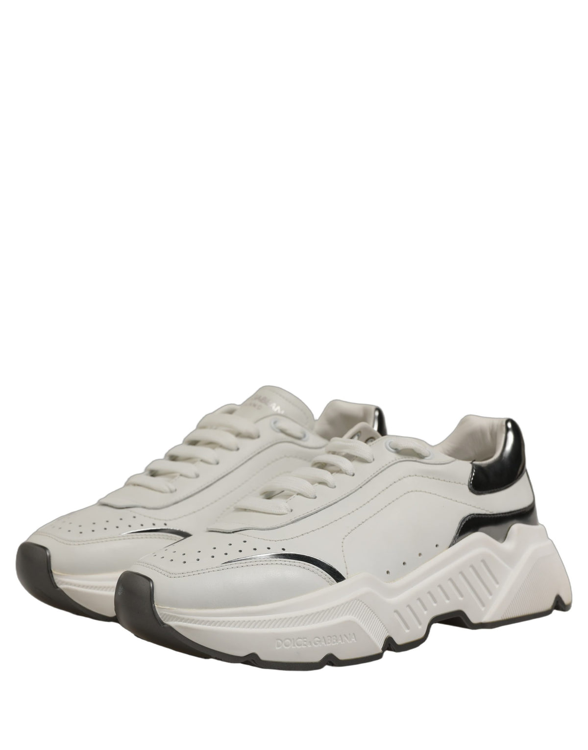 ]White Silver Daymaster Men Sneakers Shoes