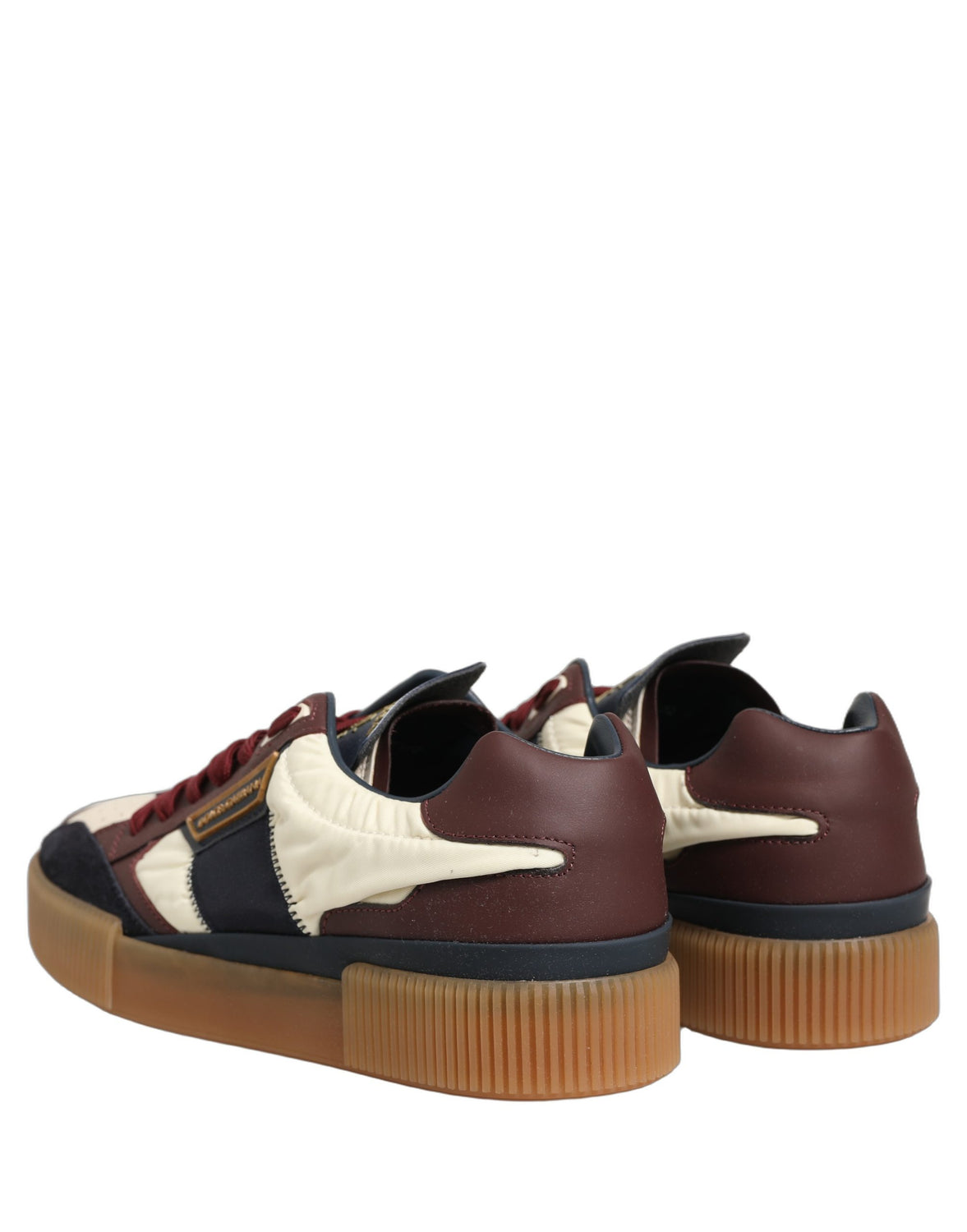 Multicolor Leather MIAMI Low Top Sneakers Shoes