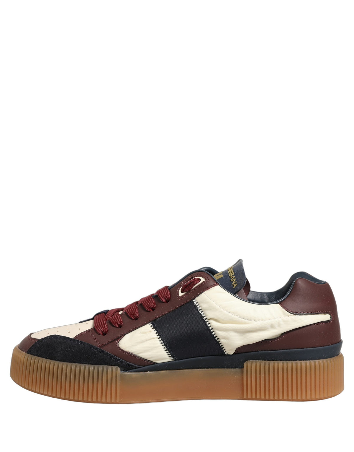 Multicolor Leather MIAMI Low Top Sneakers Shoes