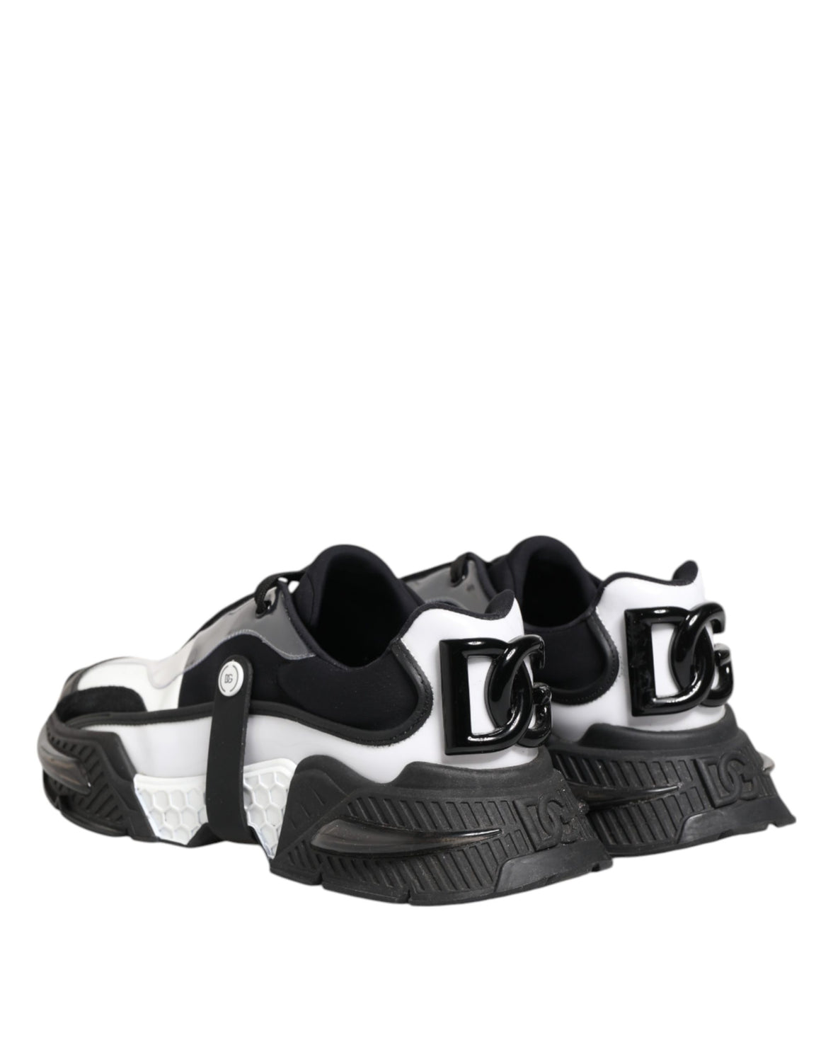 White Black Logo Airmaster Men Sneakers Shoes