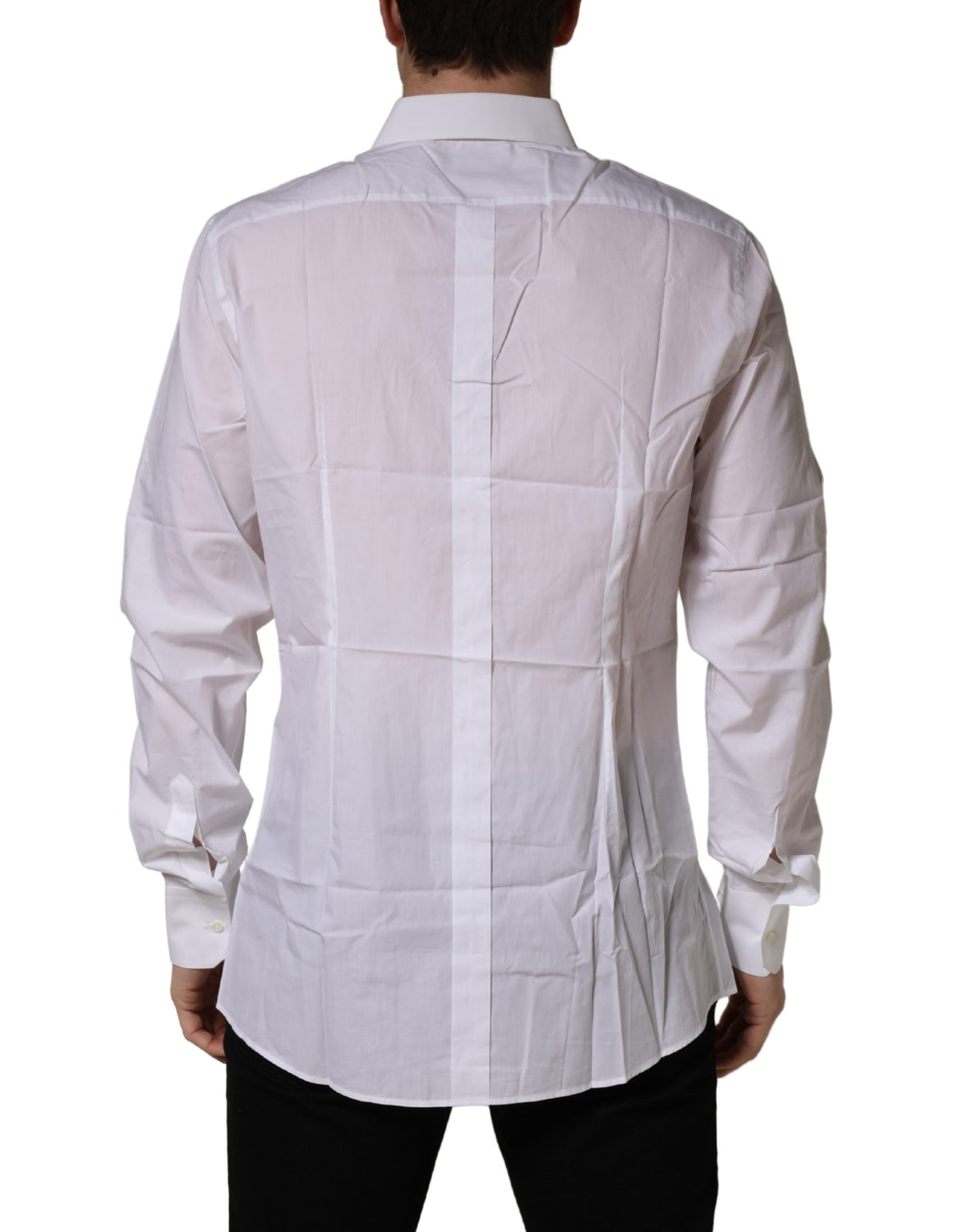 White GOLD Crown Bee Cotton Formal Dress Shirt
