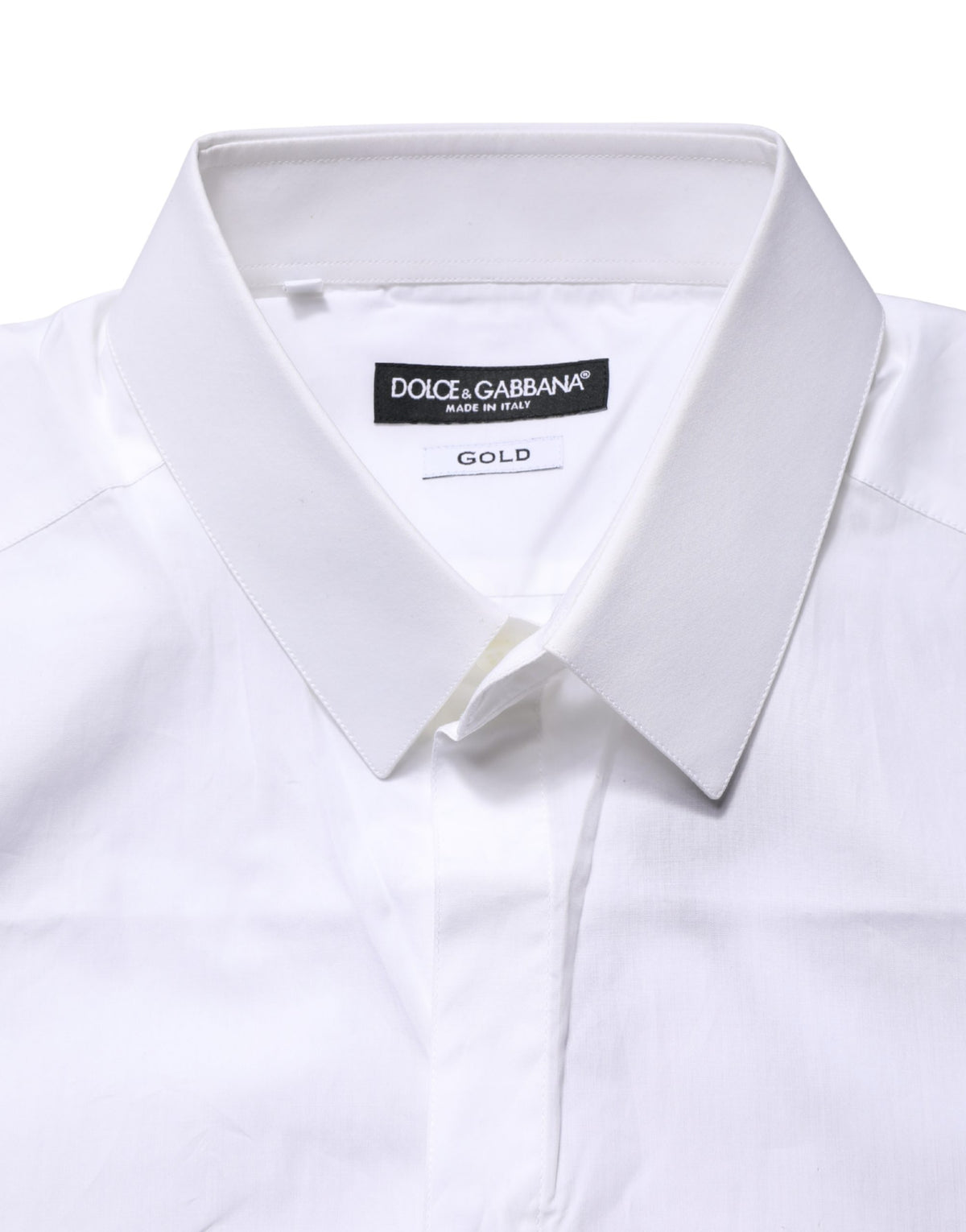 White GOLD Crown Bee Cotton Formal Dress Shirt