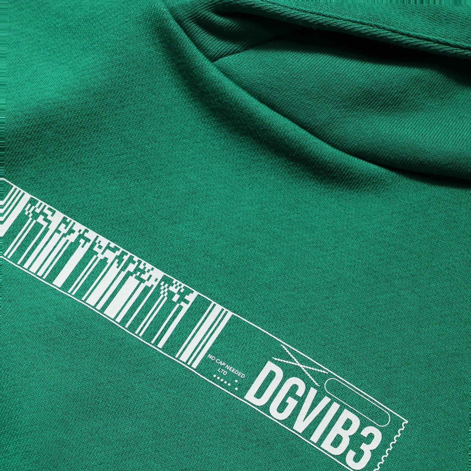 Green DGVIB3 Cotton Hoodie Sweatshirt Sweater