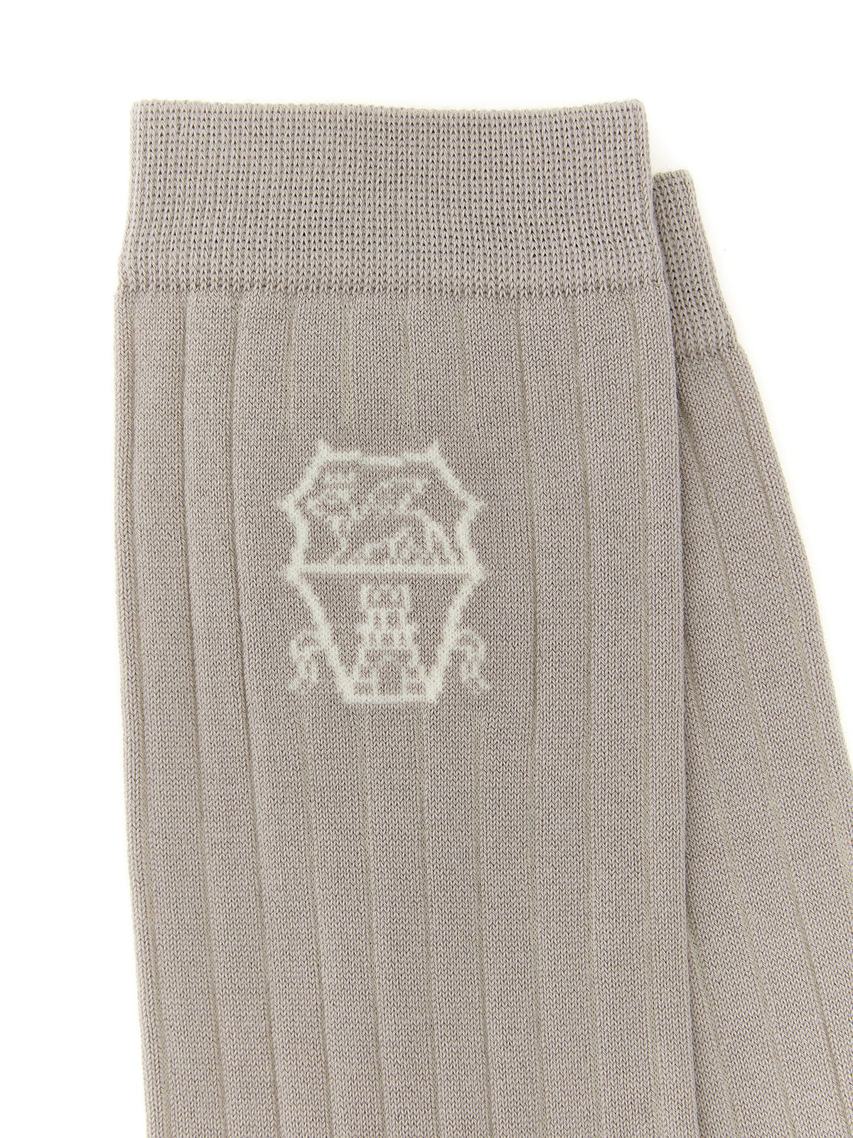 Gray Cotton Socks