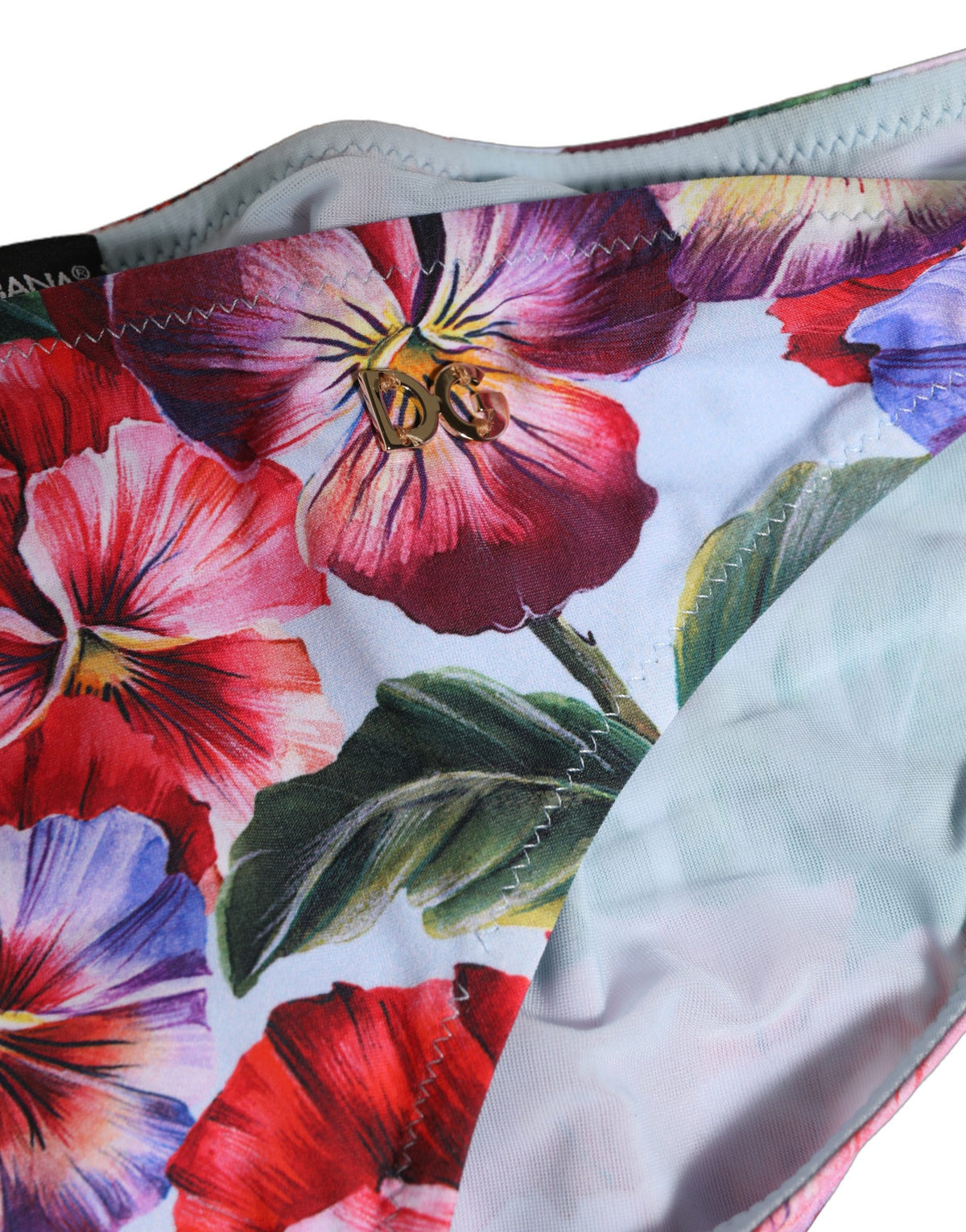 Multicolor Floral Swimsuit Bikini Bottom Swimwear