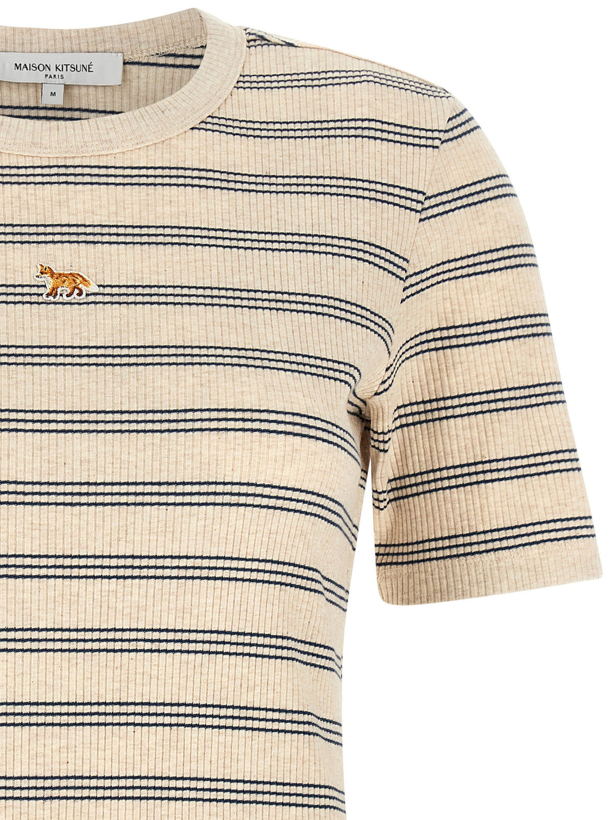 Beige Organic Cotton T-Shirt