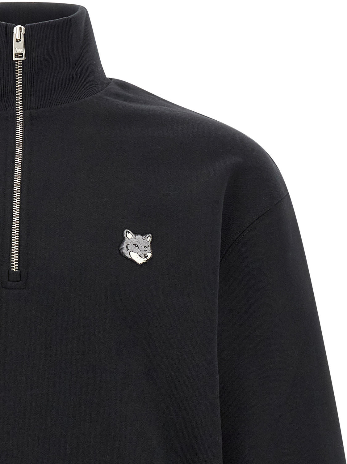Black Organic Cotton Sweatshirt