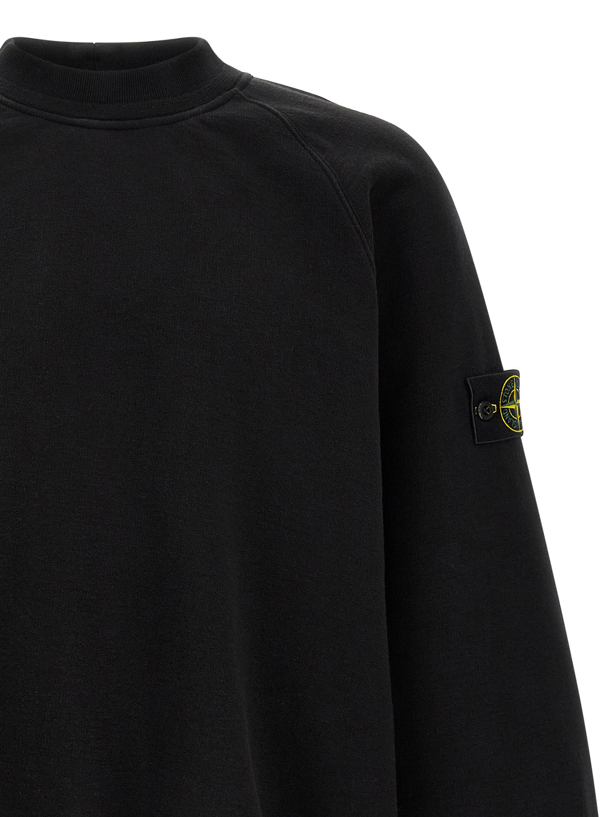 Black Cotton Sweatshirt