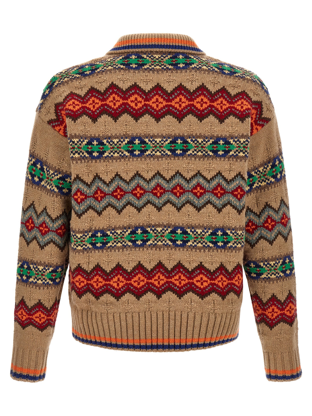 Multicolor Wool Cardigan