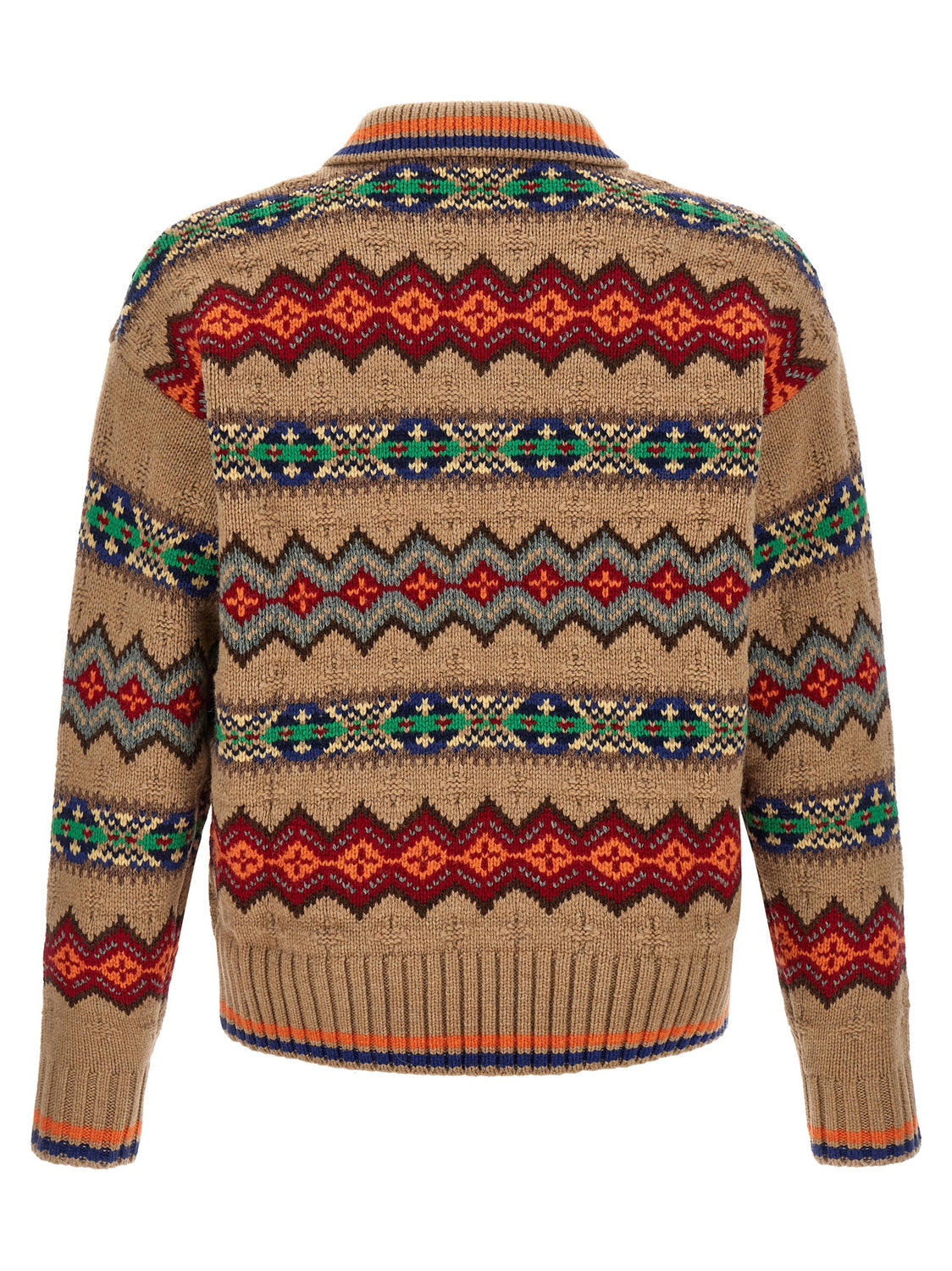 Multicolor Wool Cardigan