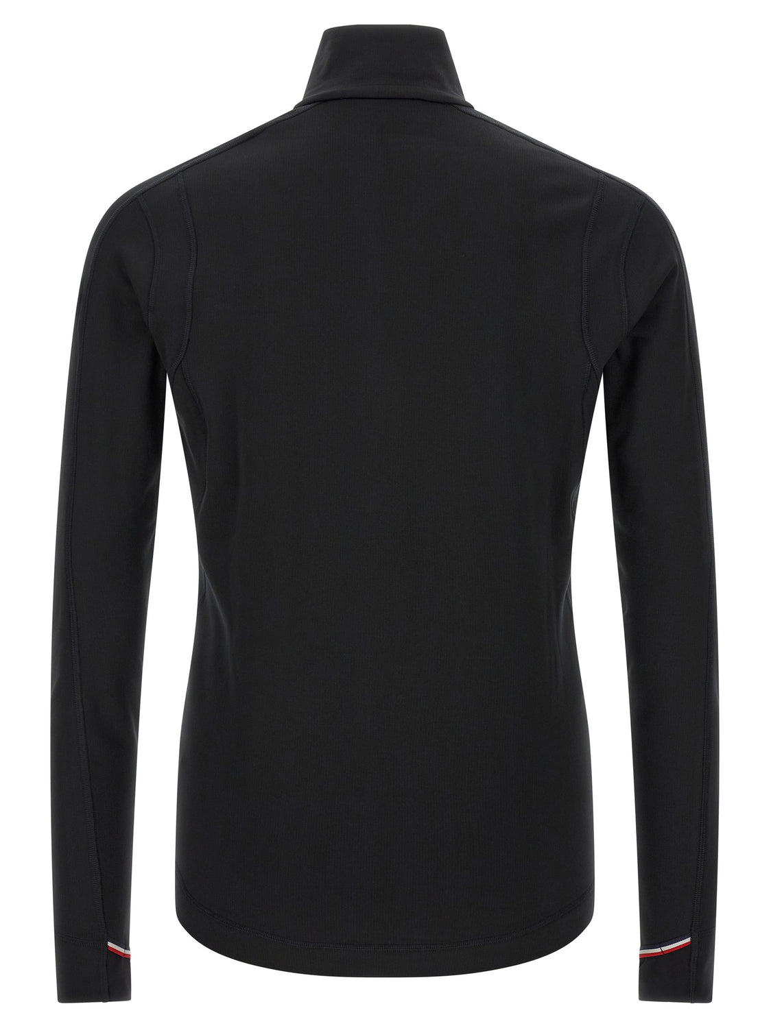 Black Polyamide Sweatshirt