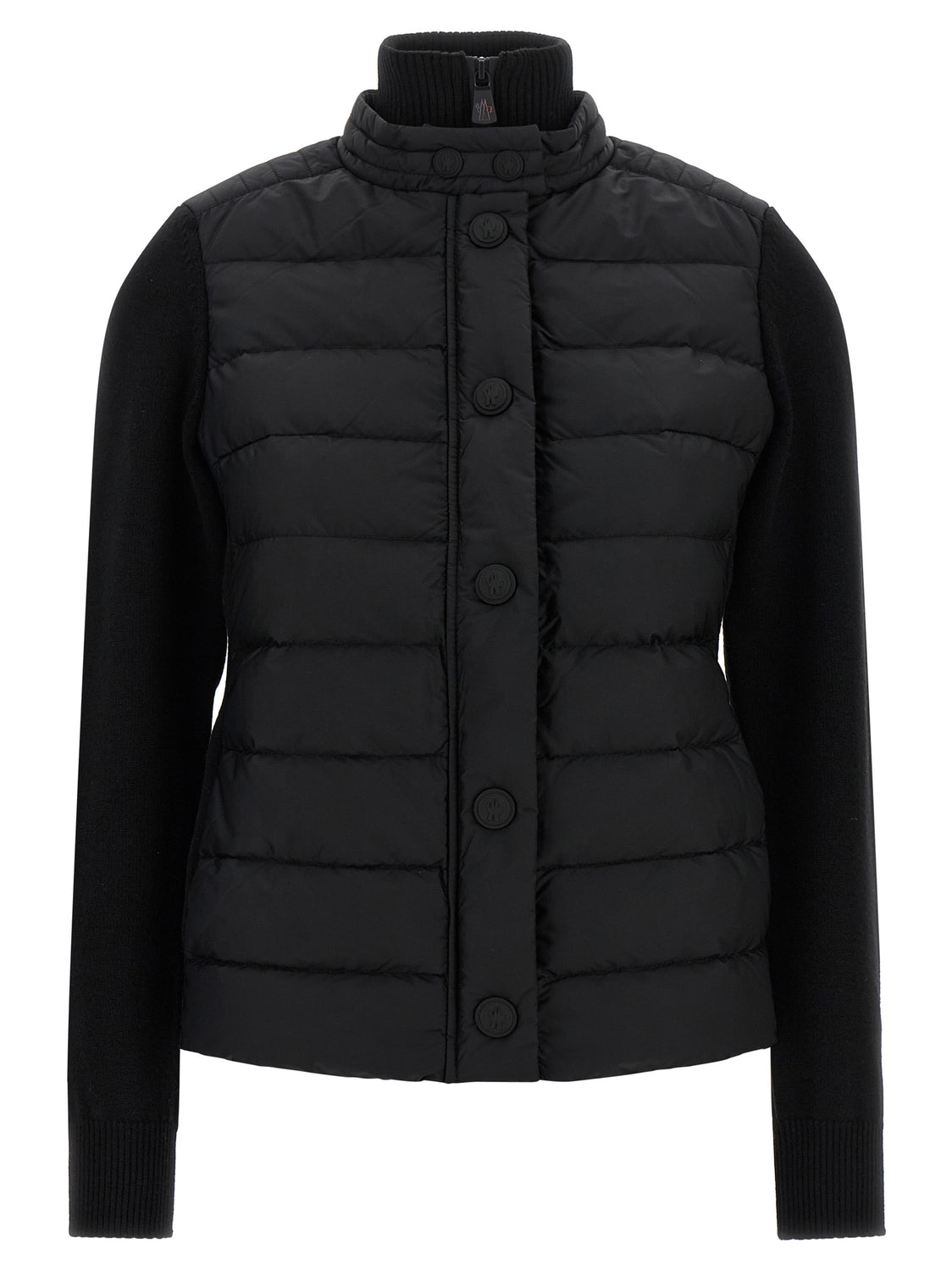 Black Polyamide Cardigan