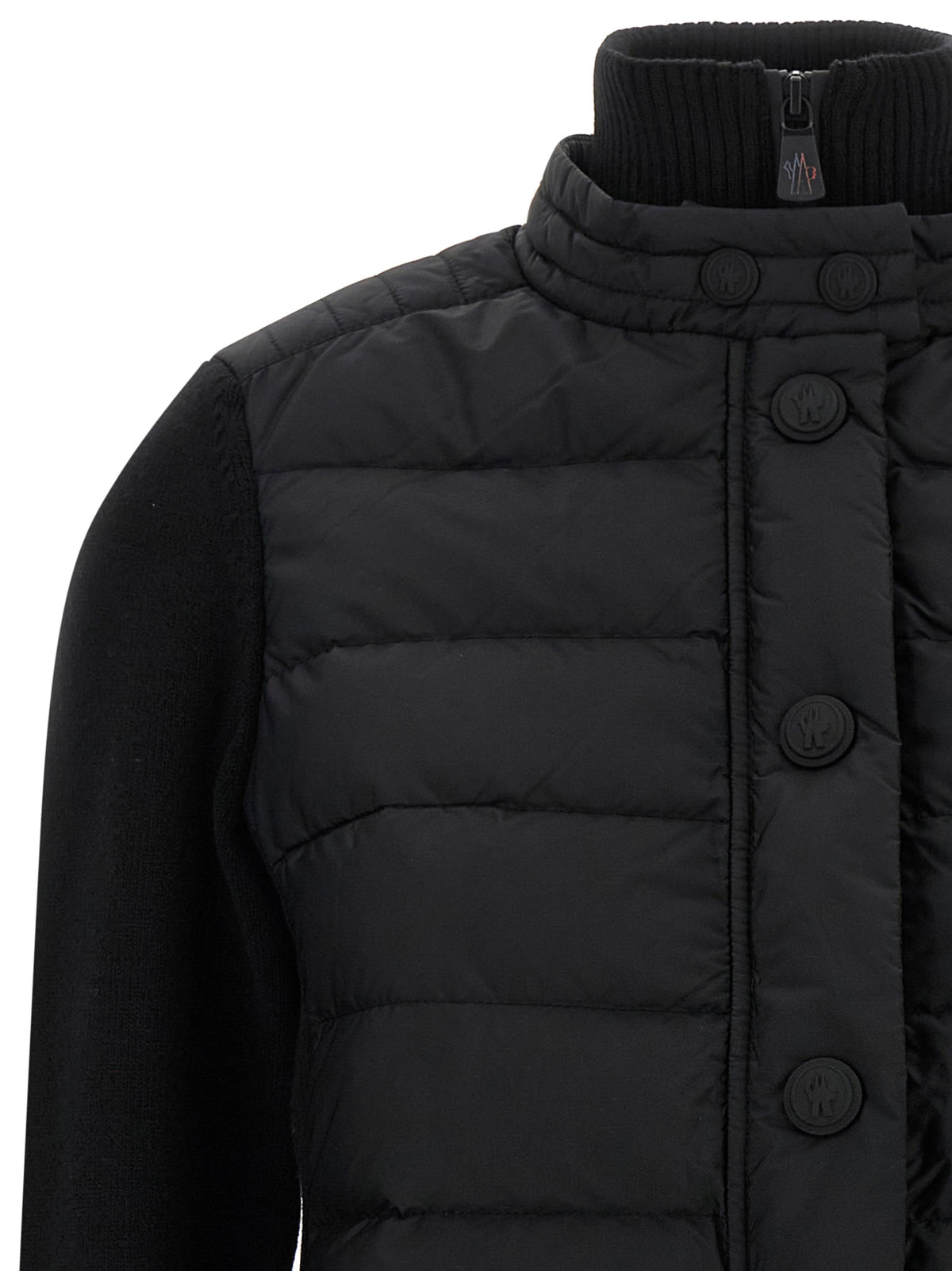 Black Polyamide Cardigan