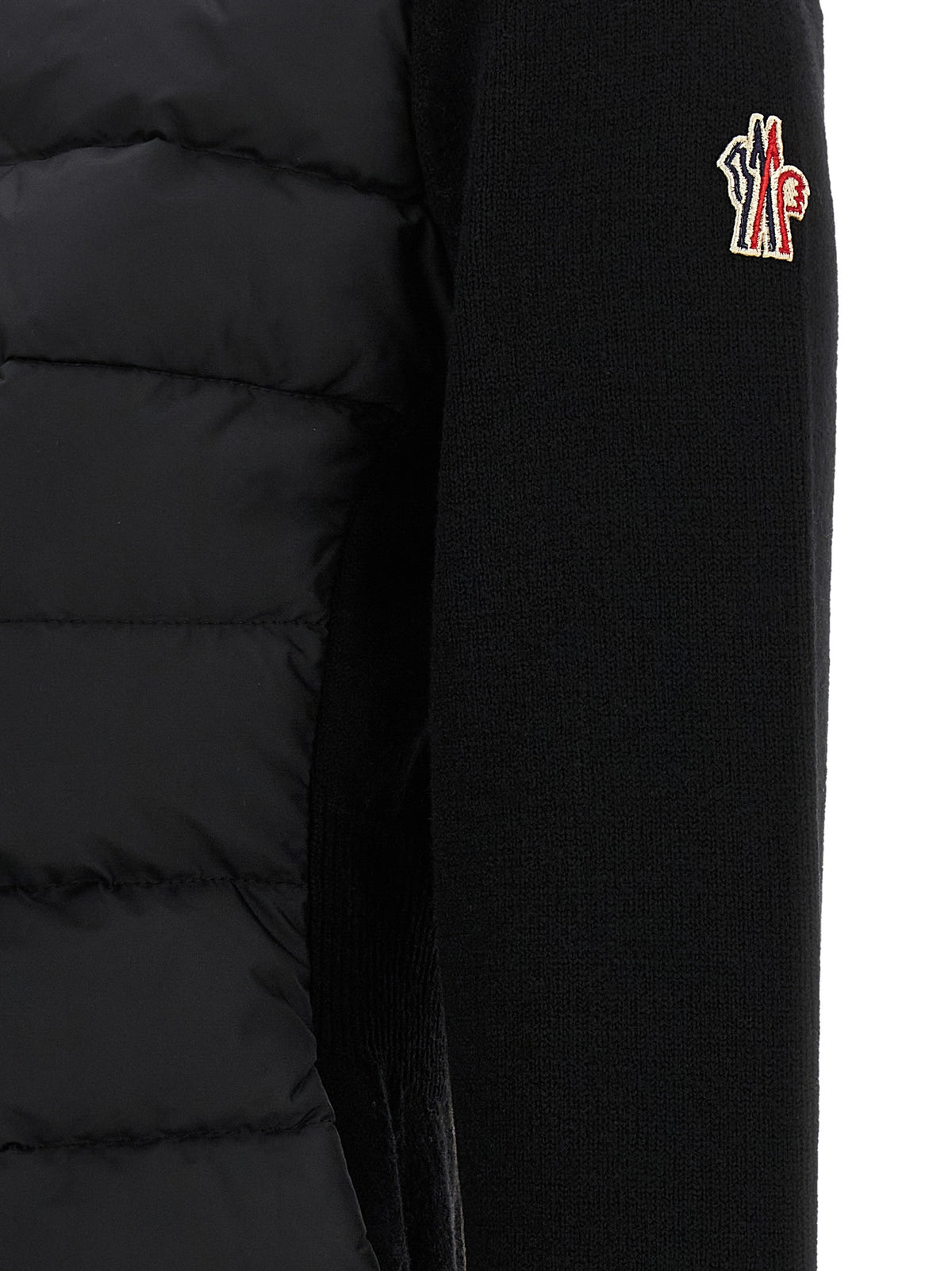 Black Polyamide Cardigan