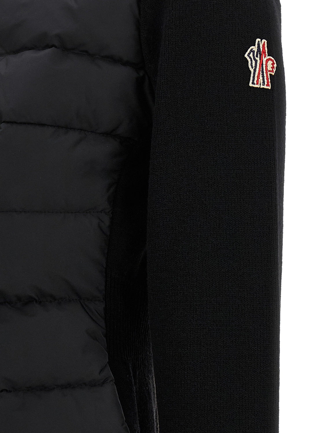 Black Polyamide Cardigan