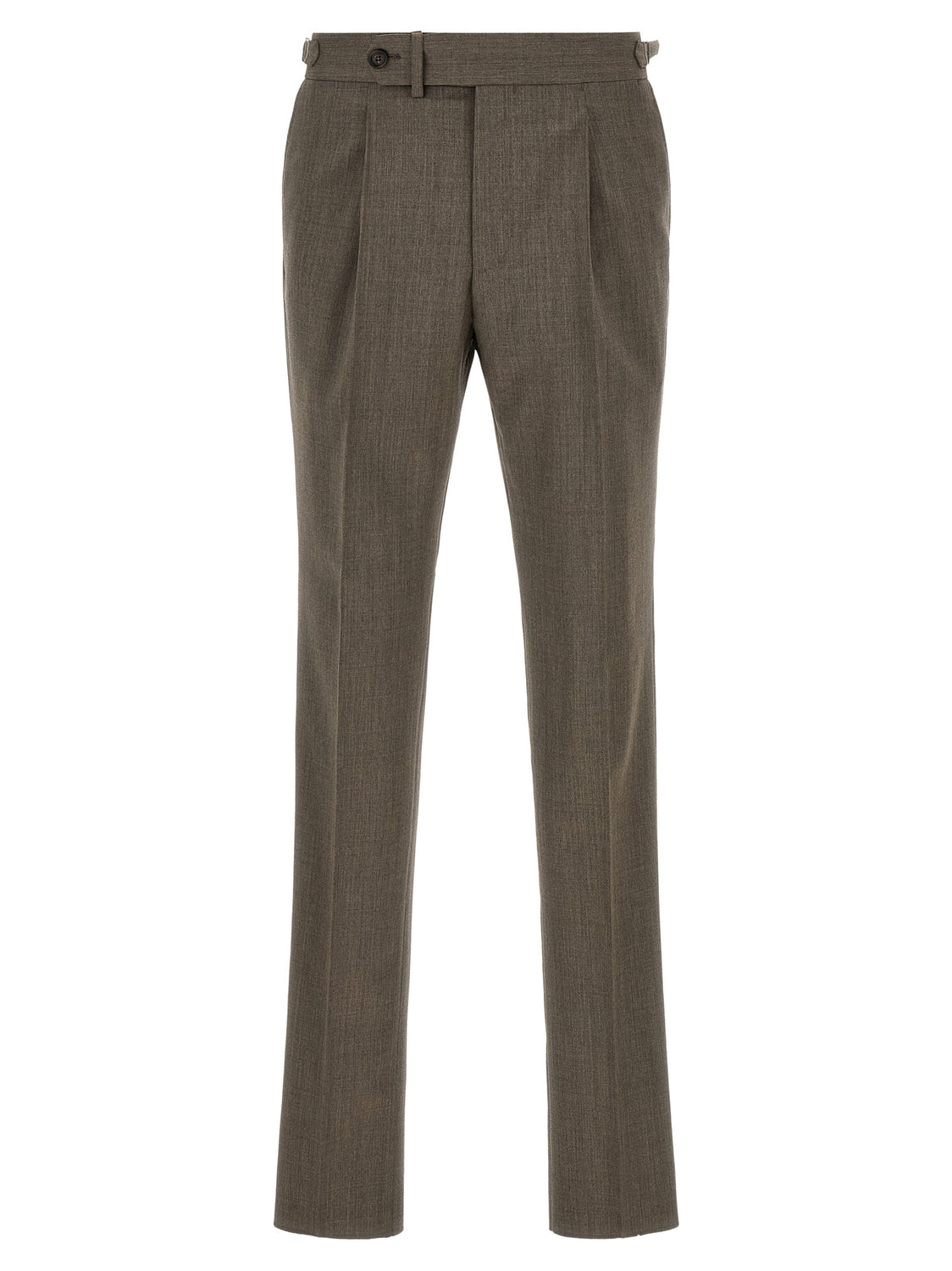 Brown Wool Dress Pants